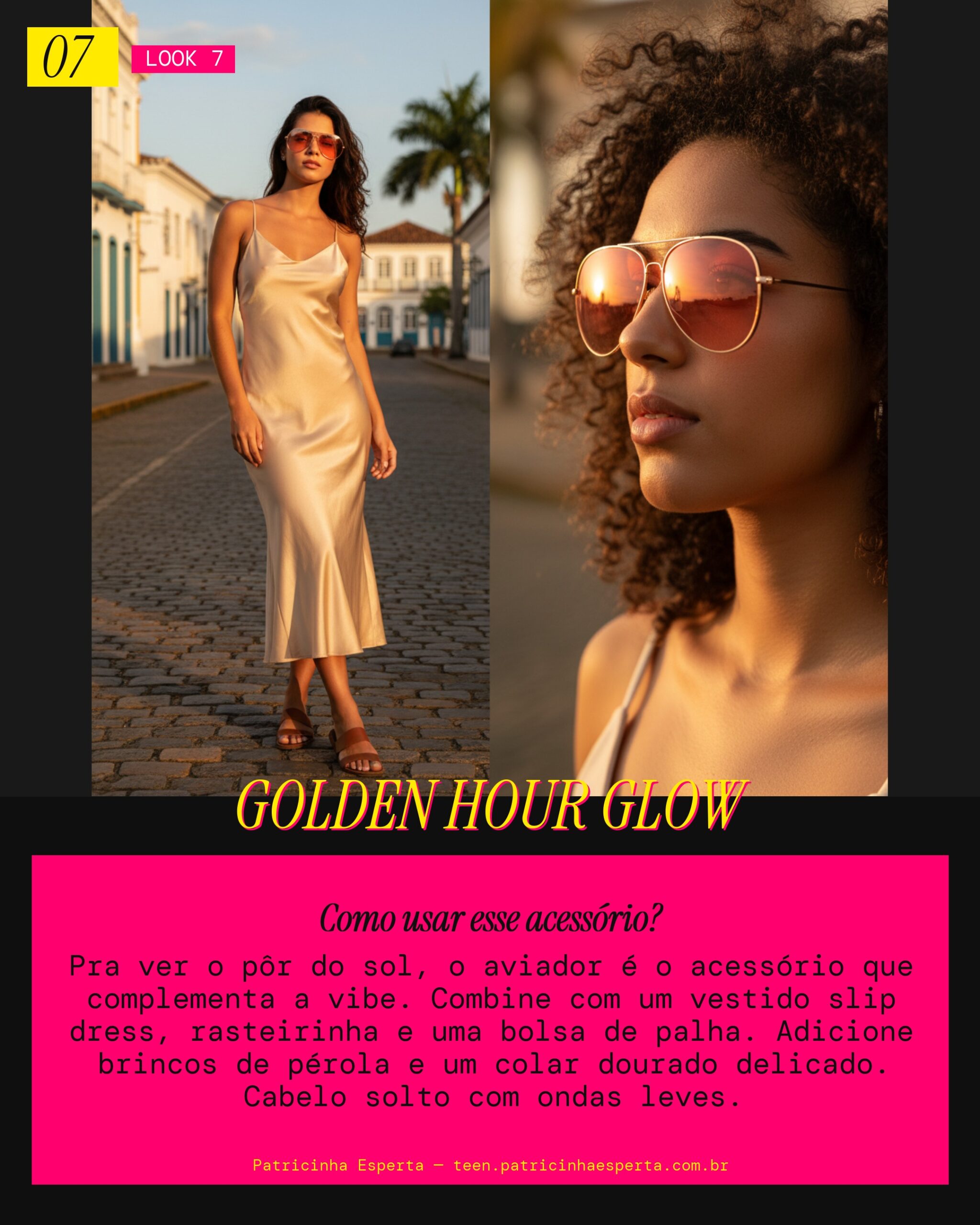 Look 7: Aviador Sunset Chill