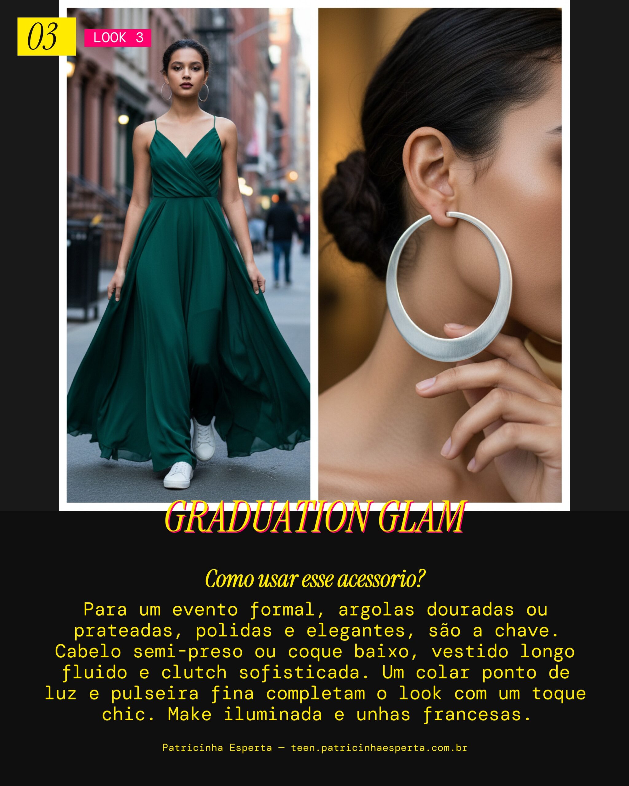 Argola Elegância de Formatura