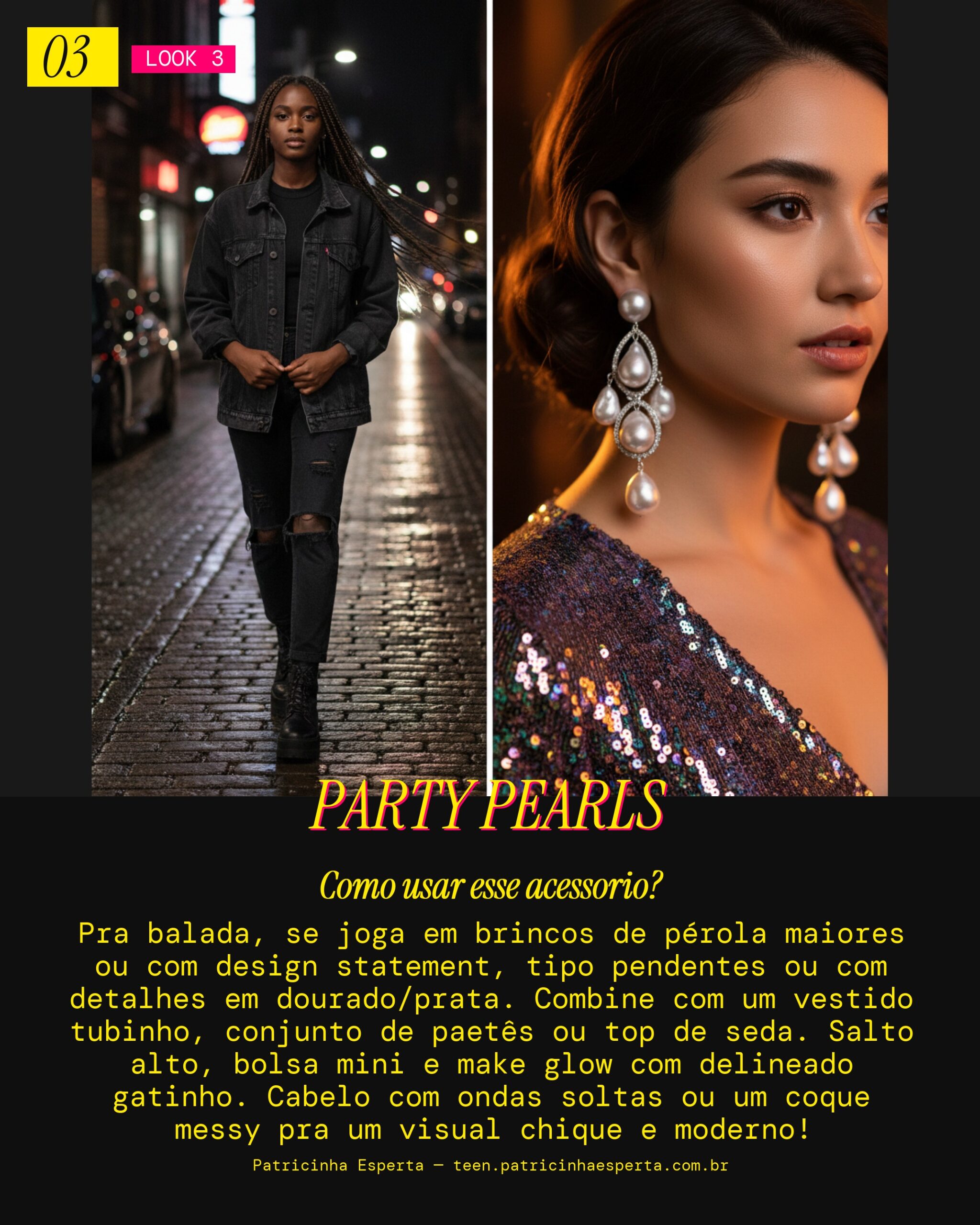 Look 3: Balada Glam & Night Out