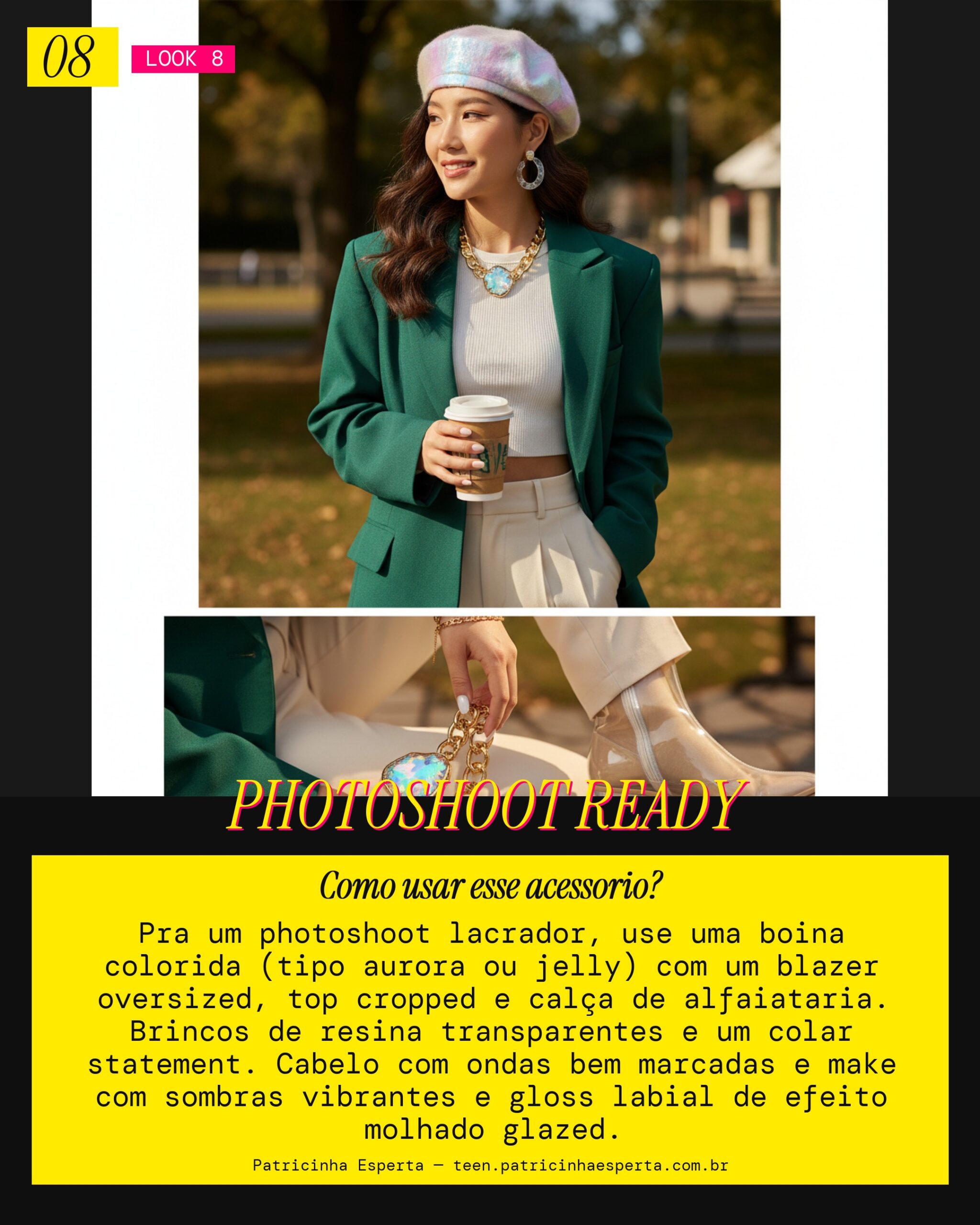 Boina Editorial: Posa de Modelo