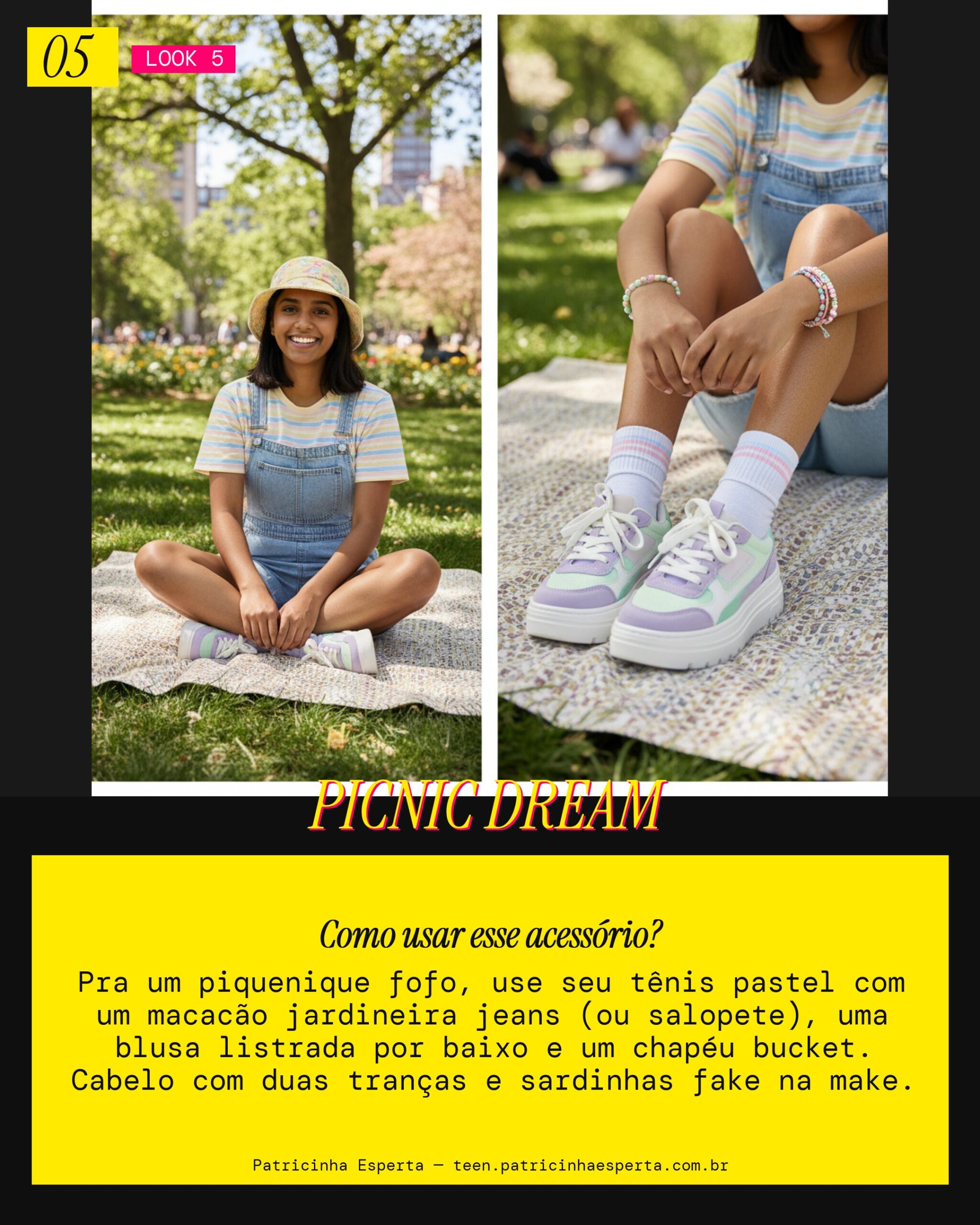 Look 5: Passeio no Parque/Piquenique