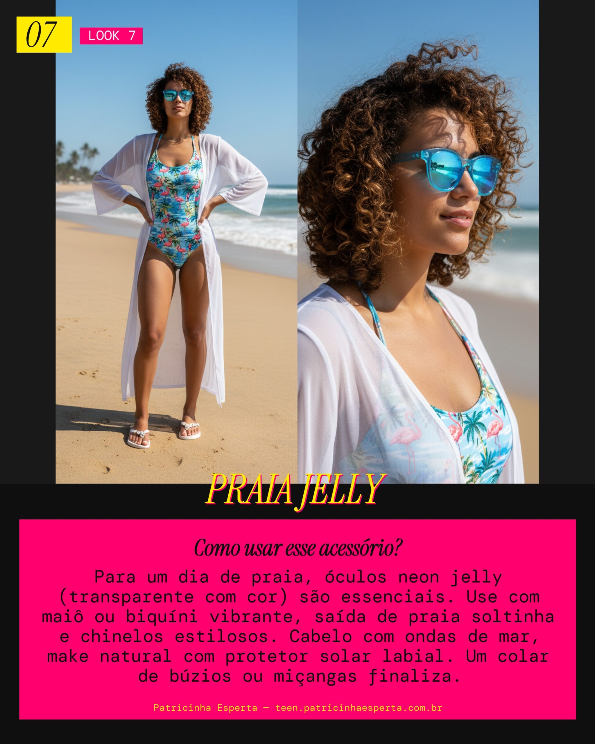 Look 7: Beach Day com Vibe Jelly