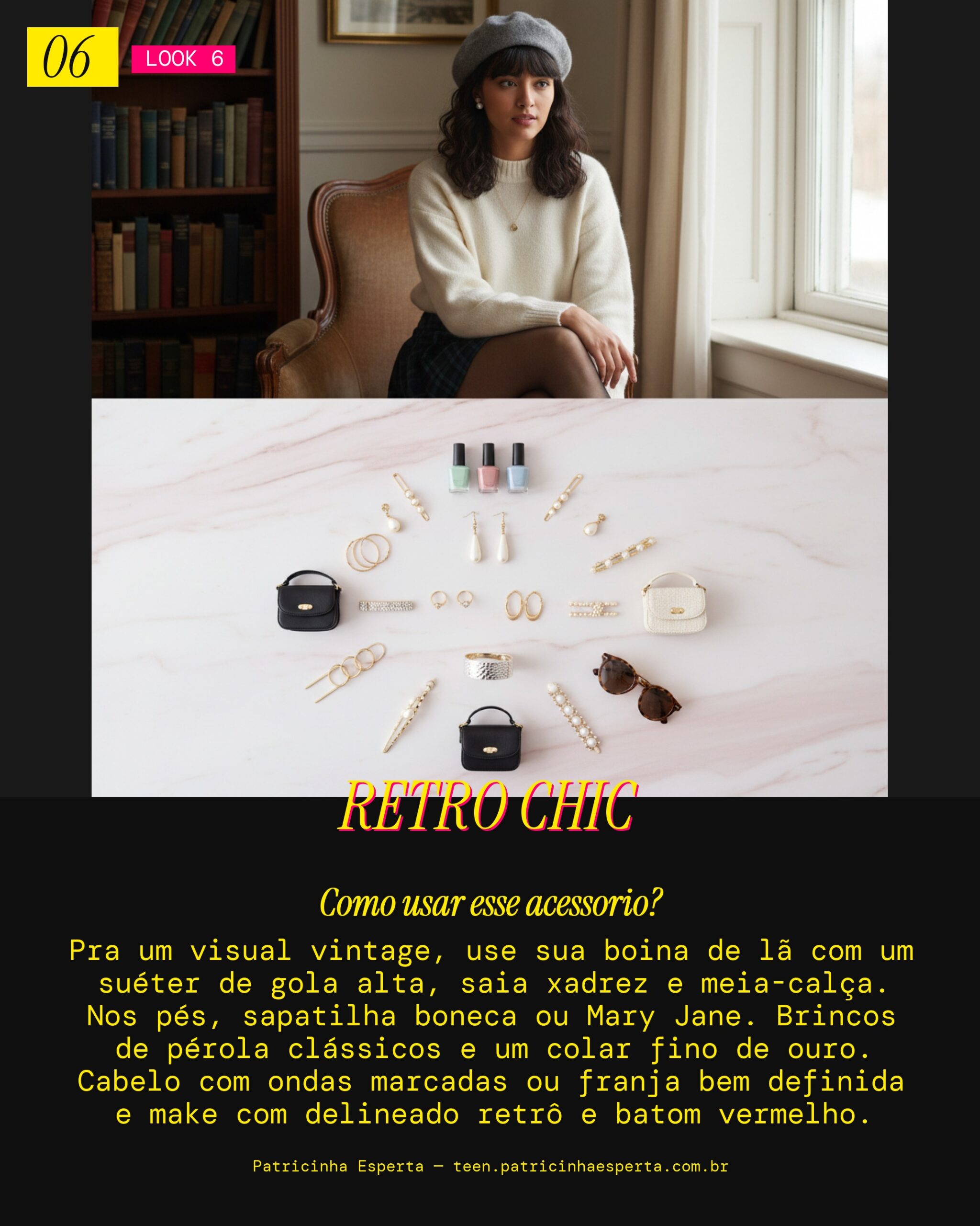 Boina Vintage: Charme Retrô