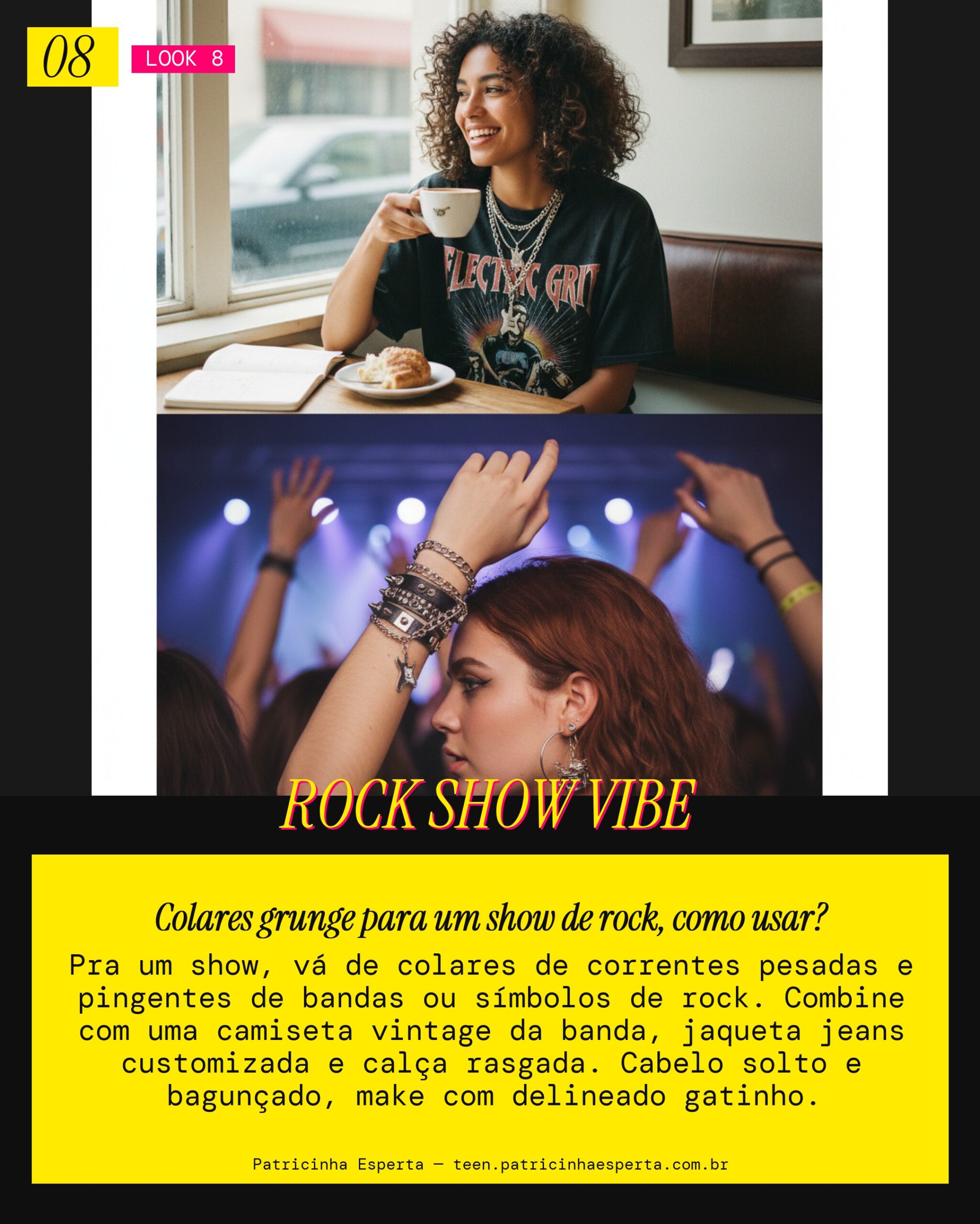 Look 8: Show de Rock Autêntico