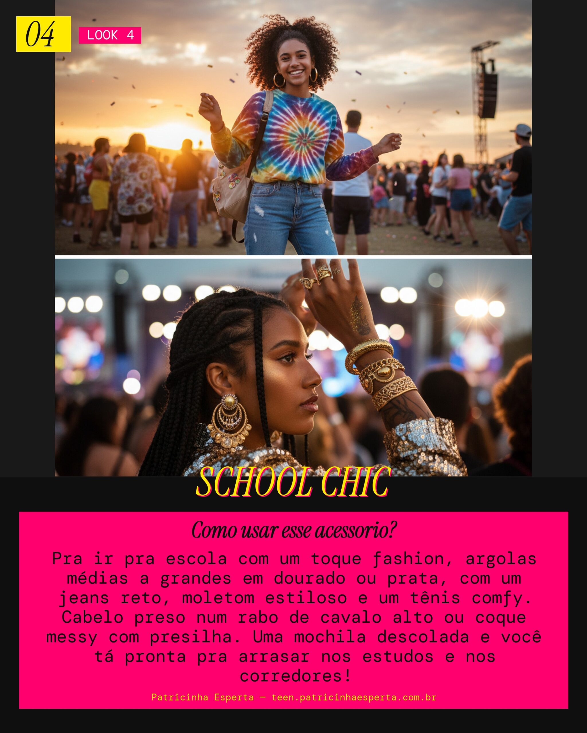 Argola Cool na Escola