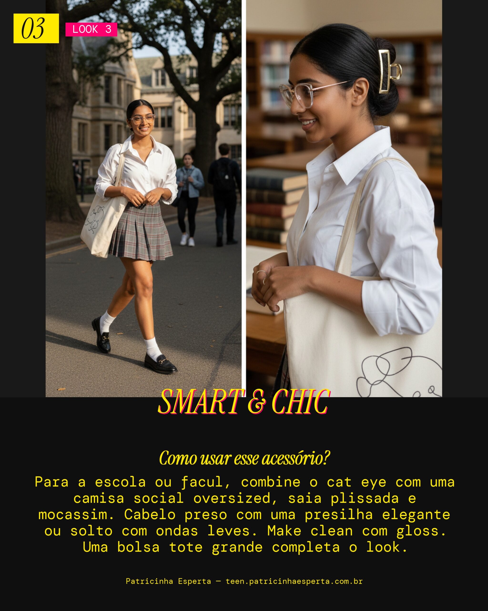 Cat Eye Estudante Cool