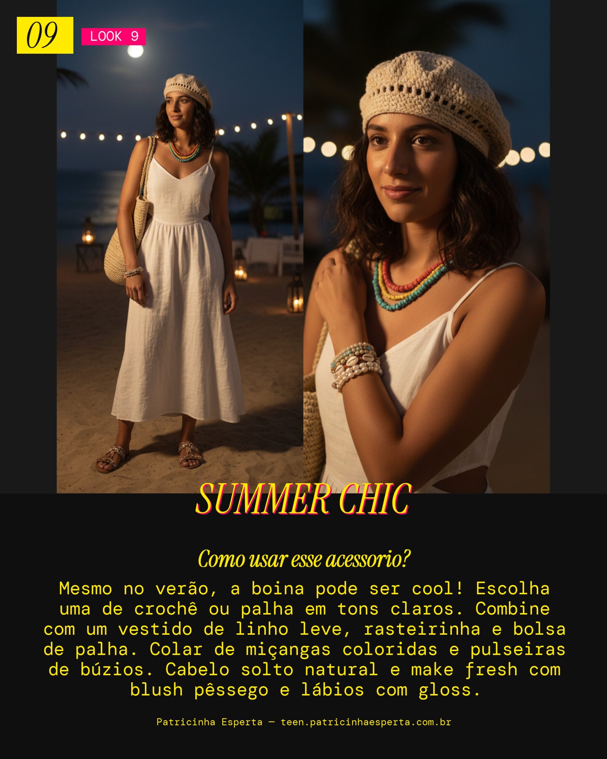 Boina Verão: Fresh & Estilosa