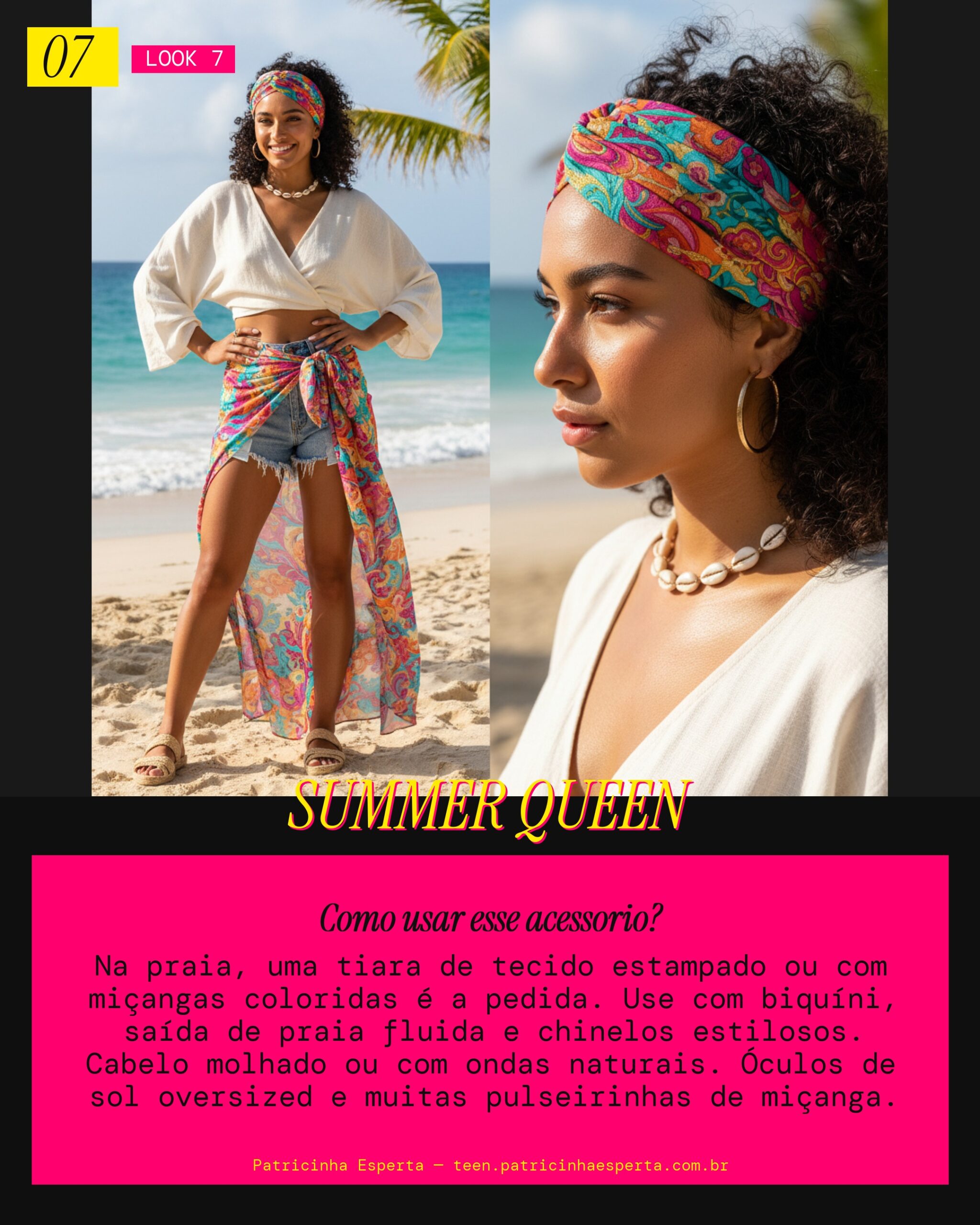 Tiara Princesa Moderna: Beach Babe