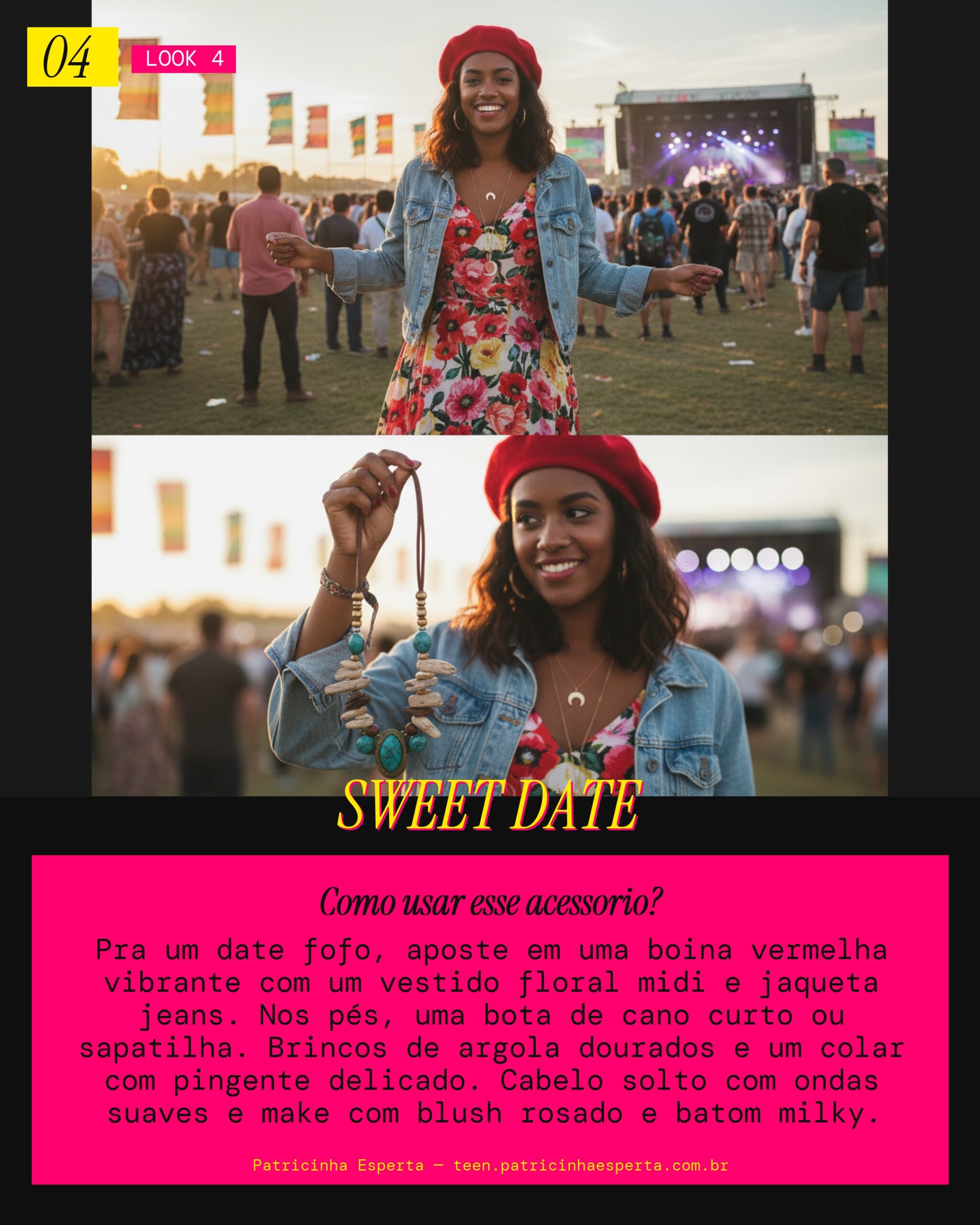 Boina para um Date: Romântica & Chic