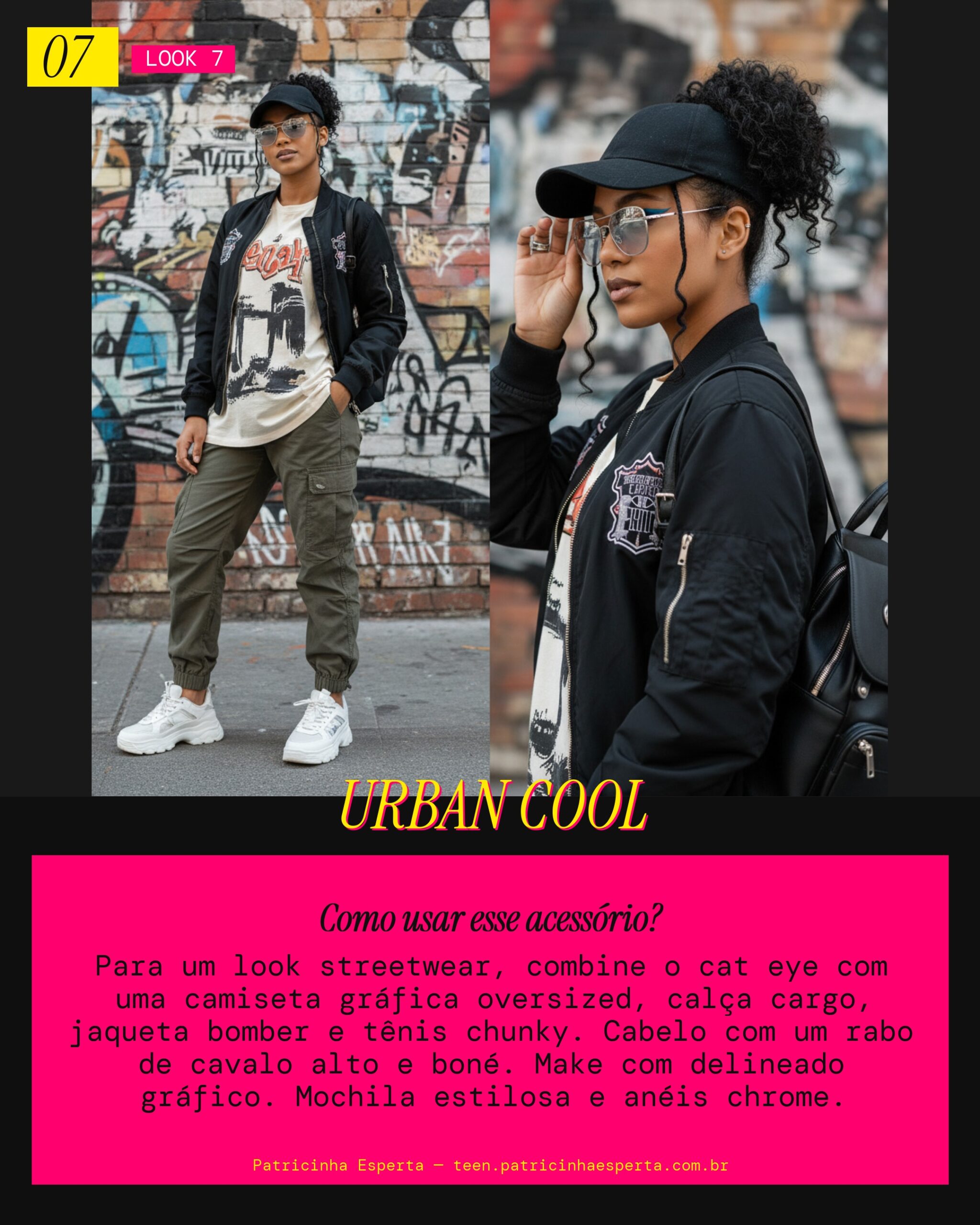 Cat Eye Streetwear Urbano