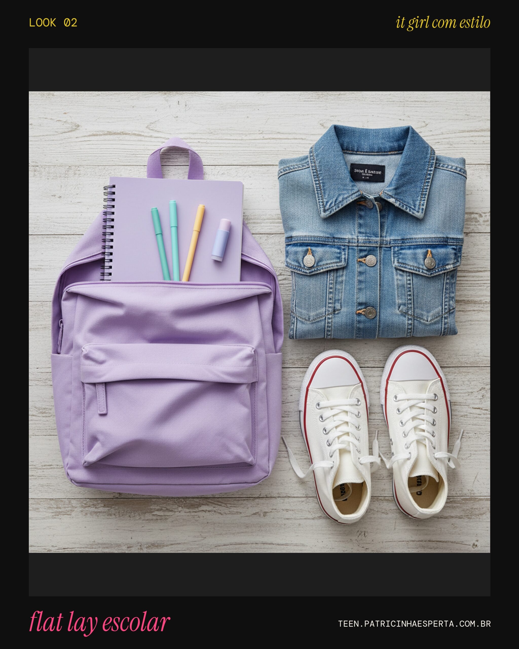 Look 2: Flat Lay - Aesthetic Sonhadora