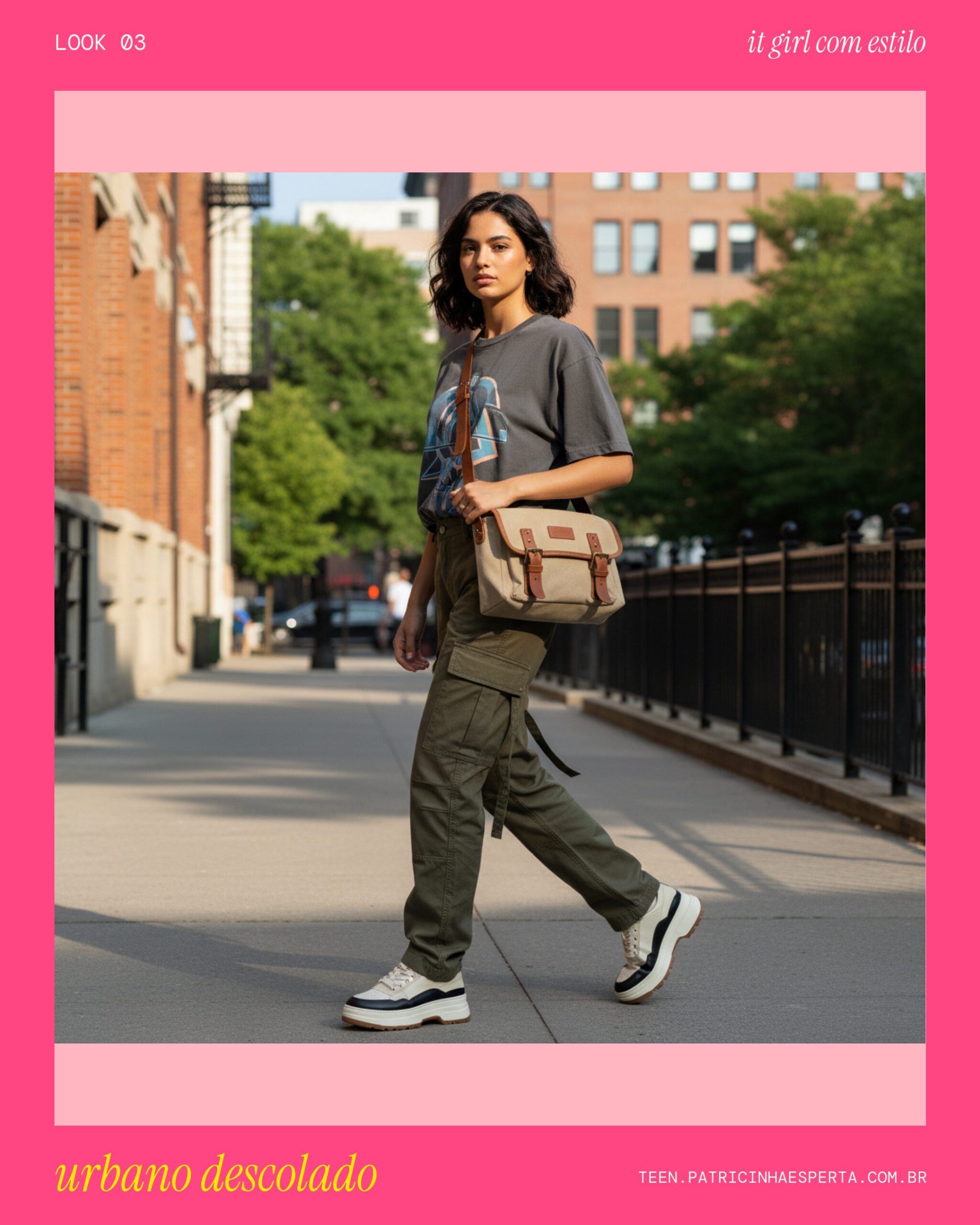 Look 3: Estilo Urbano Descolado