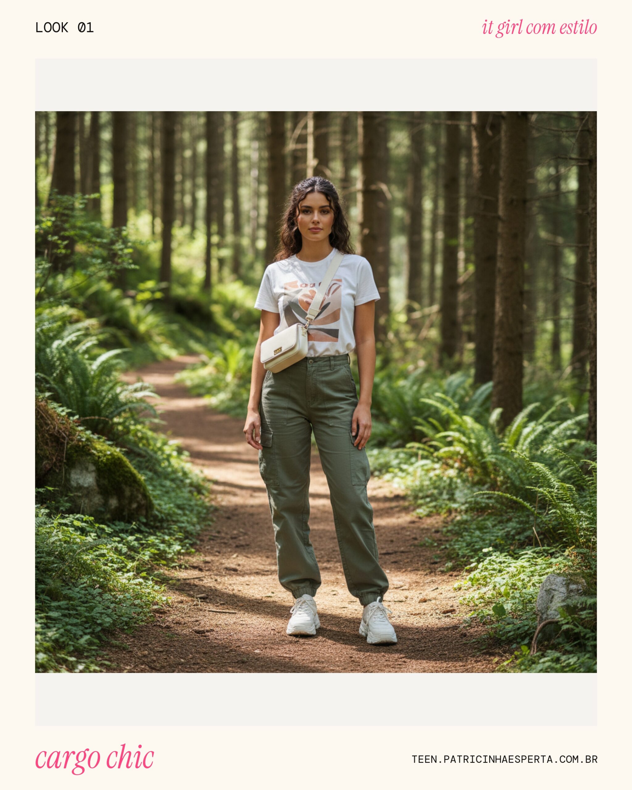 Look 1: Conforto Urbano na Trilha