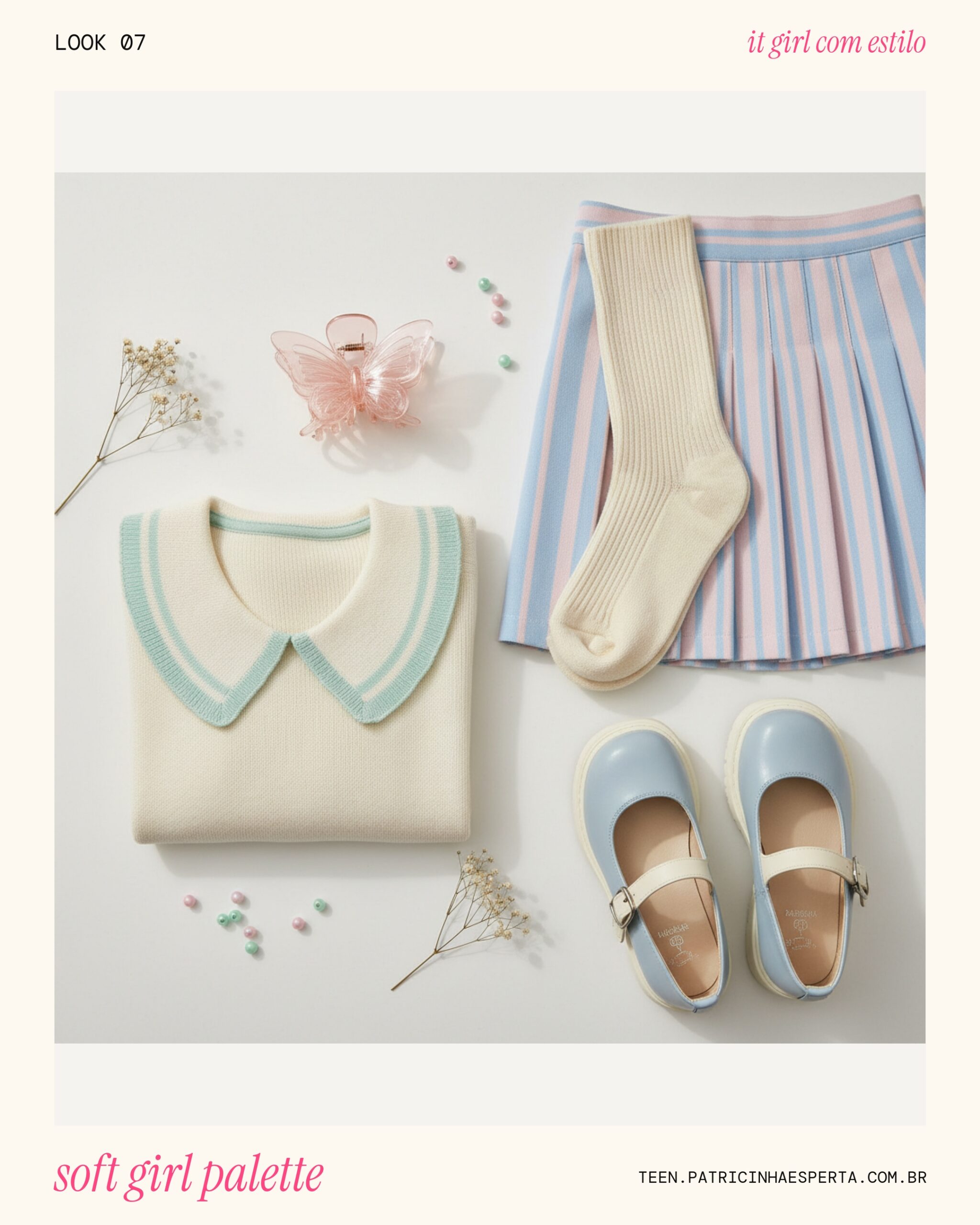 Look 7: Paleta Soft Girl Core