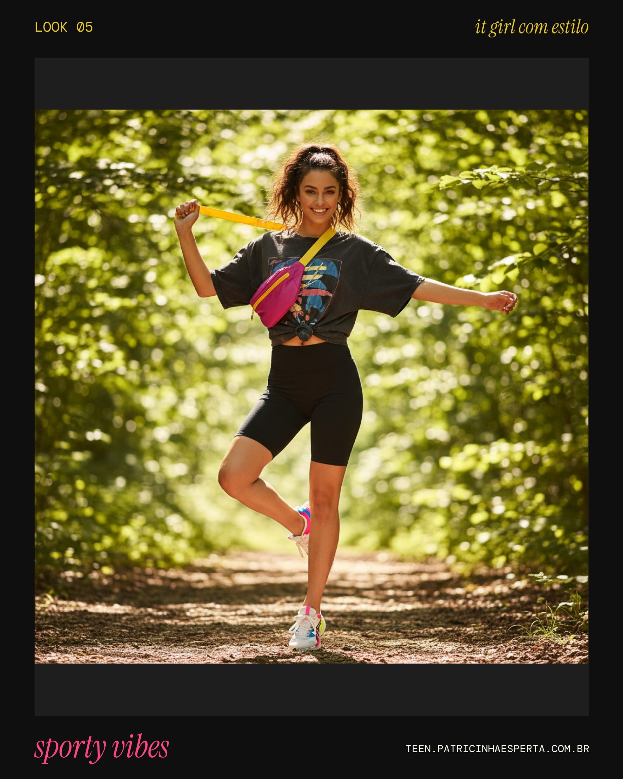 Look 5: Sporty Chic para o Dia