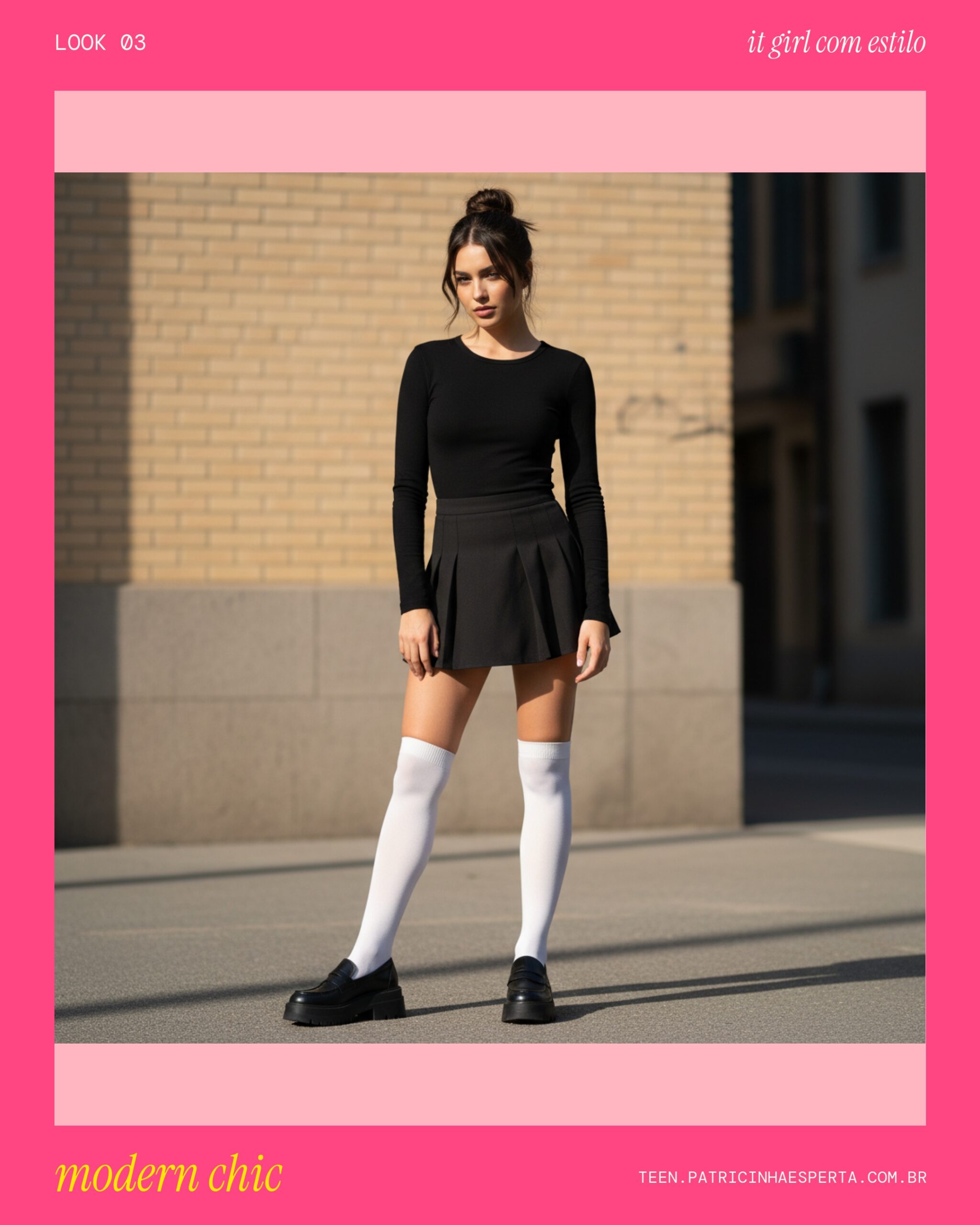 Look 3: Balletcore Descolado