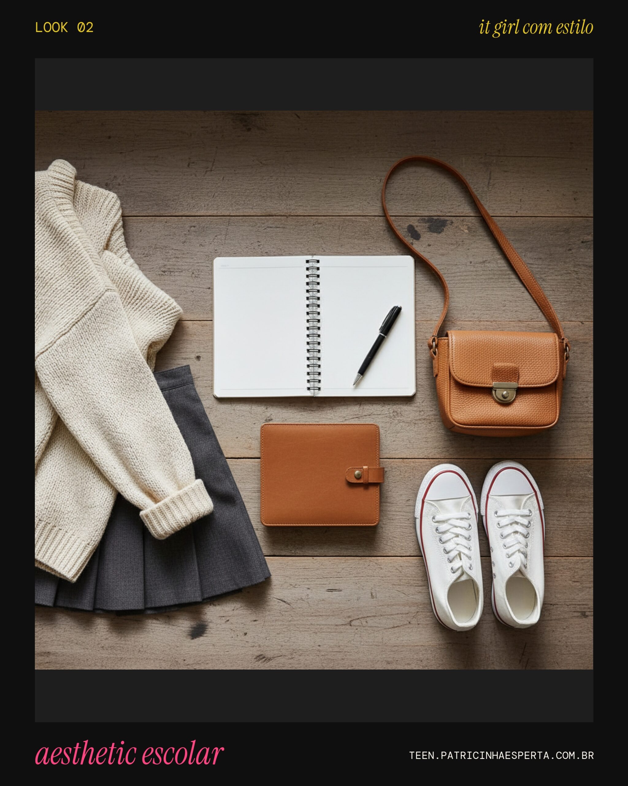 Look 2: Aesthetic Escolar