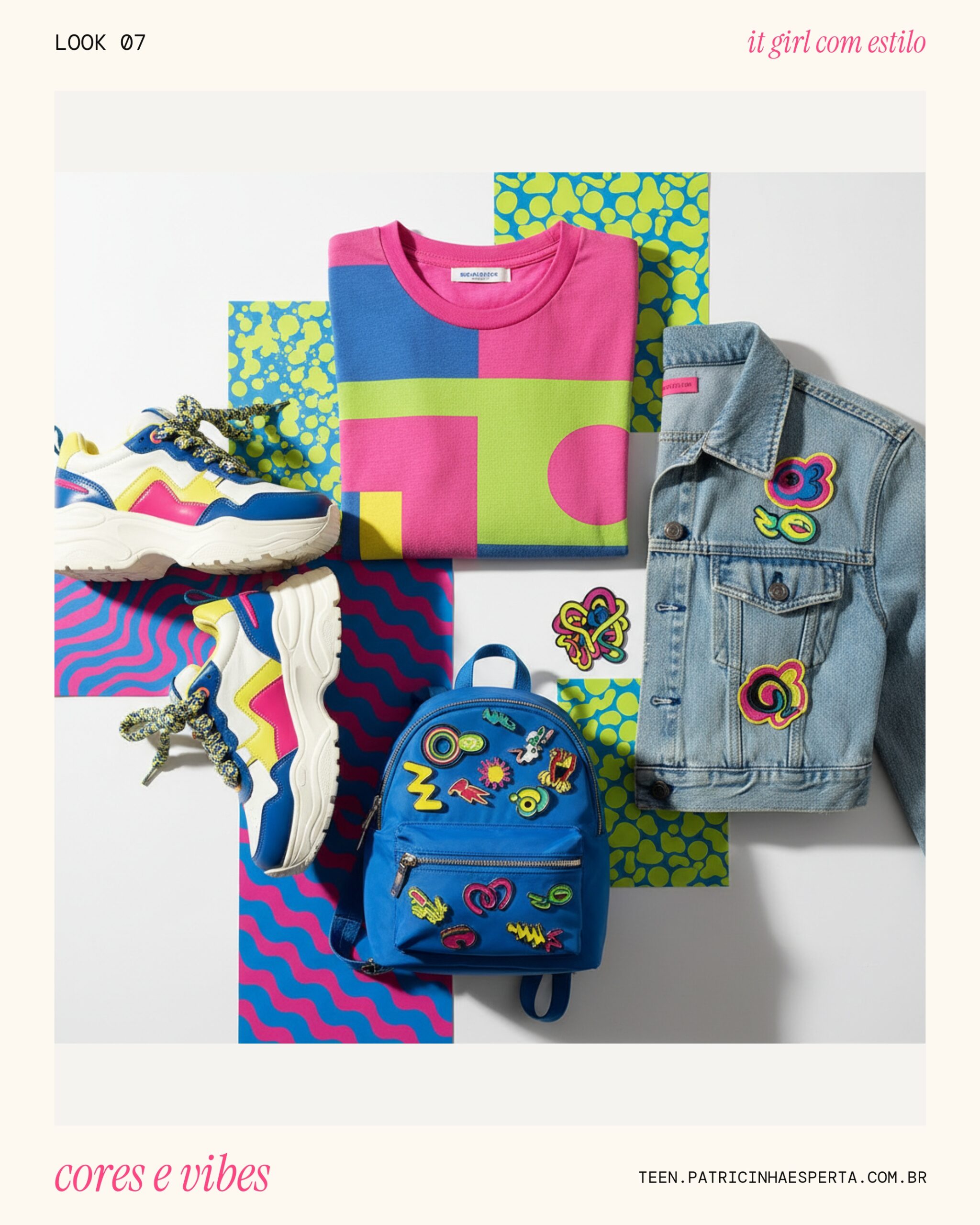 Look 7: Cores e Vibes