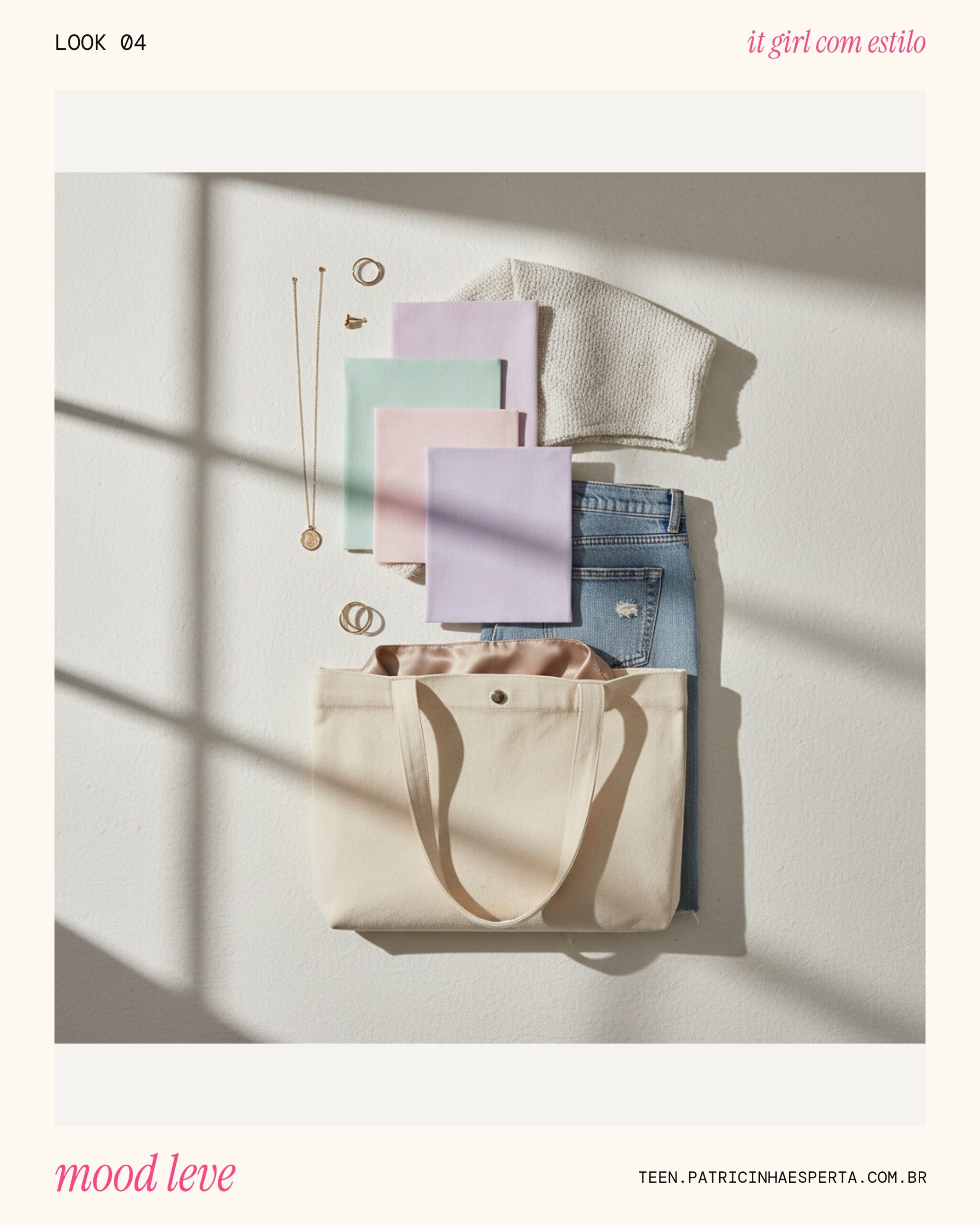 Look 4: Cozy Pastel Vibes