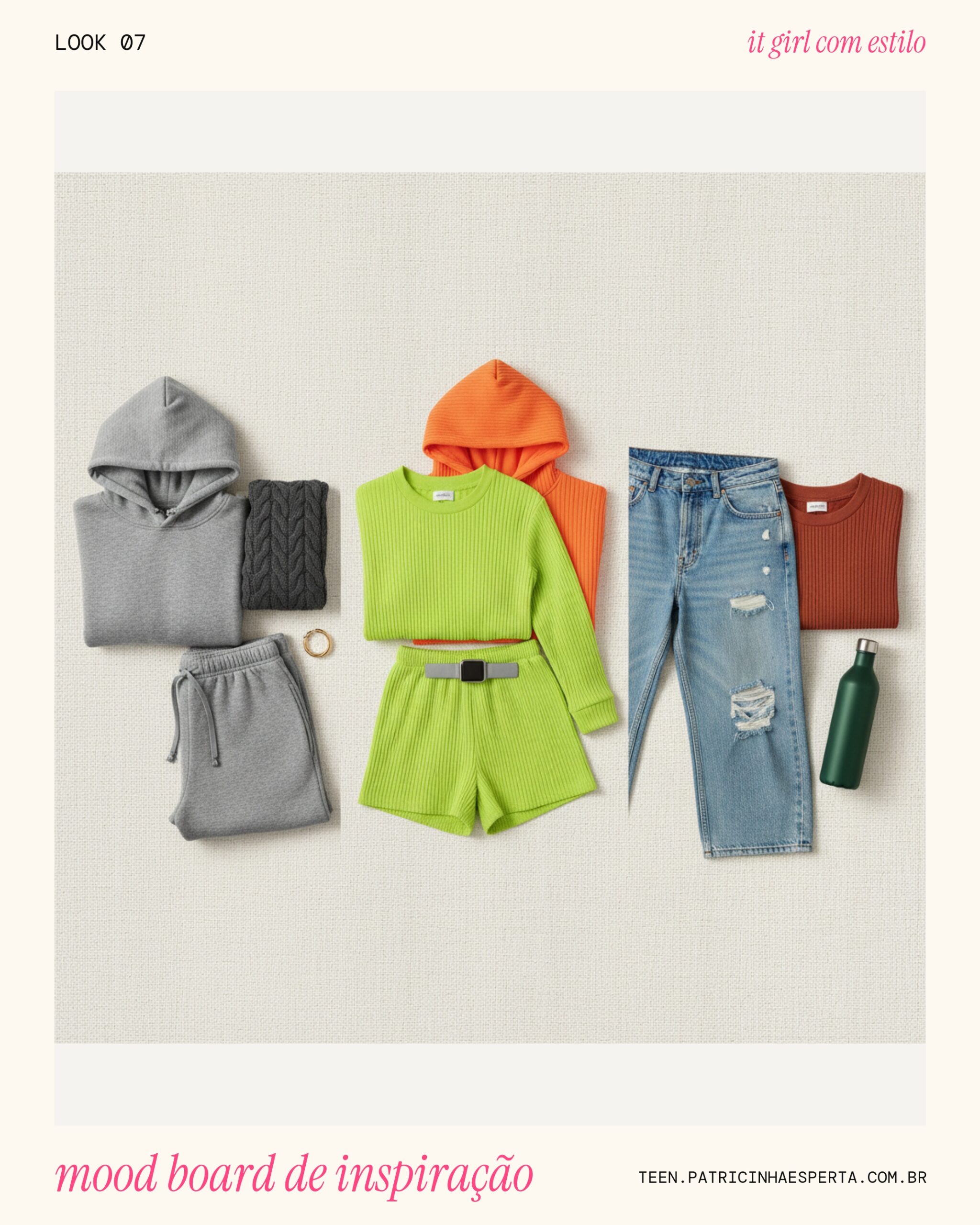 Look 7: Inspire-se em Cores e Texturas