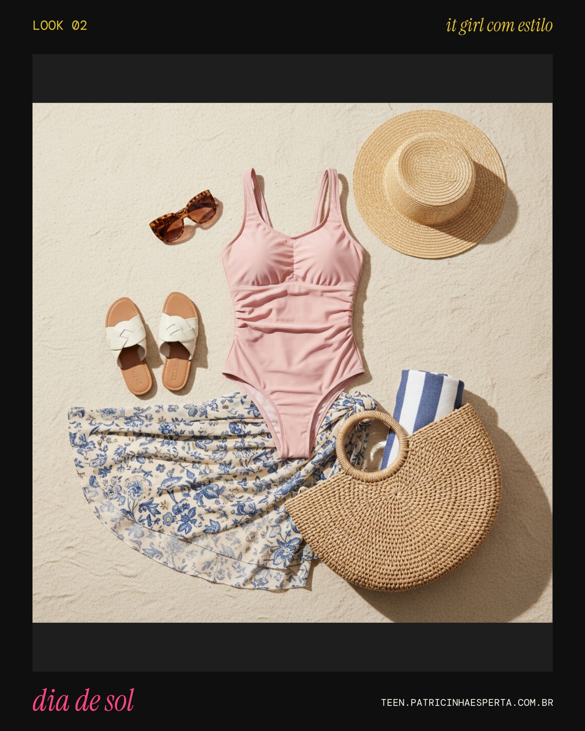 Look 2: Kit Praia Relax