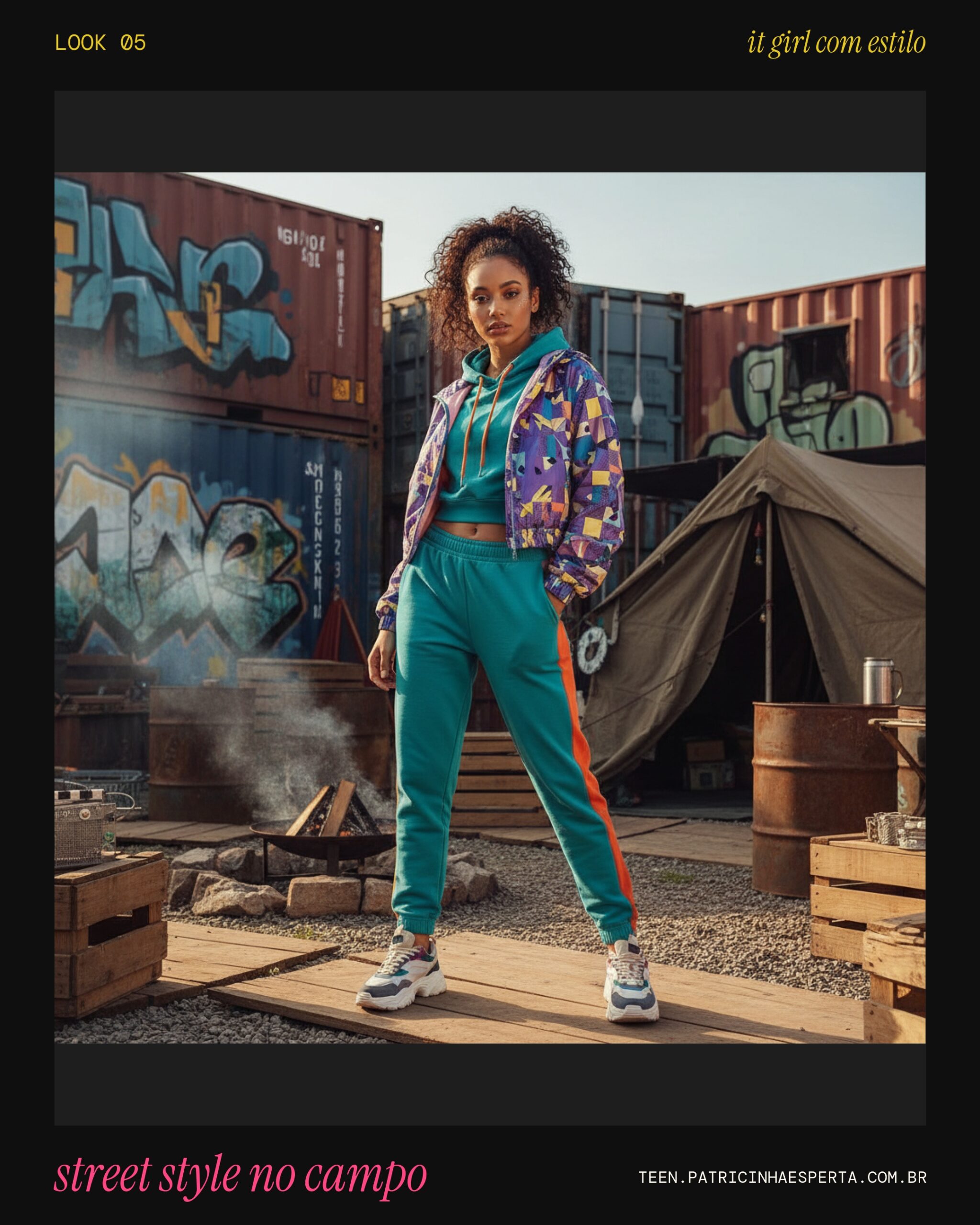 Look 5: Vibe Esportiva Fashion