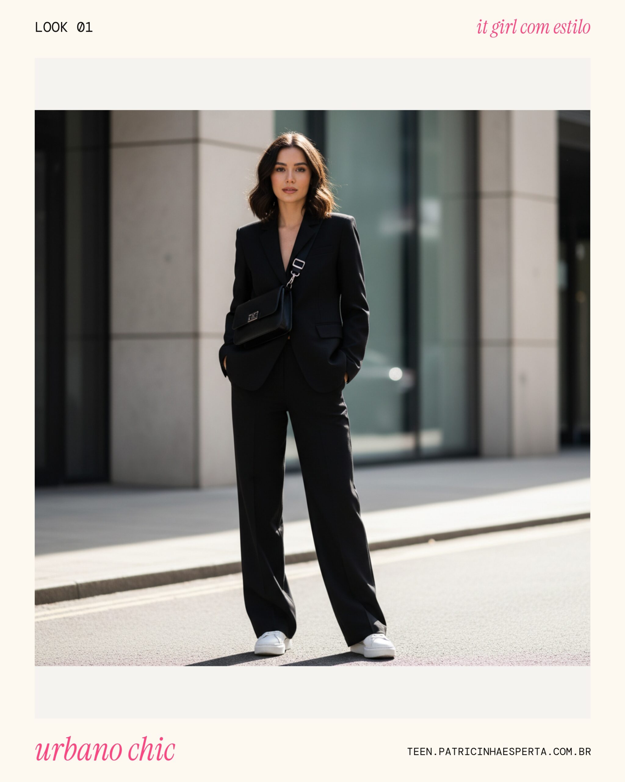 Look 1: Vibe Urbano Chic