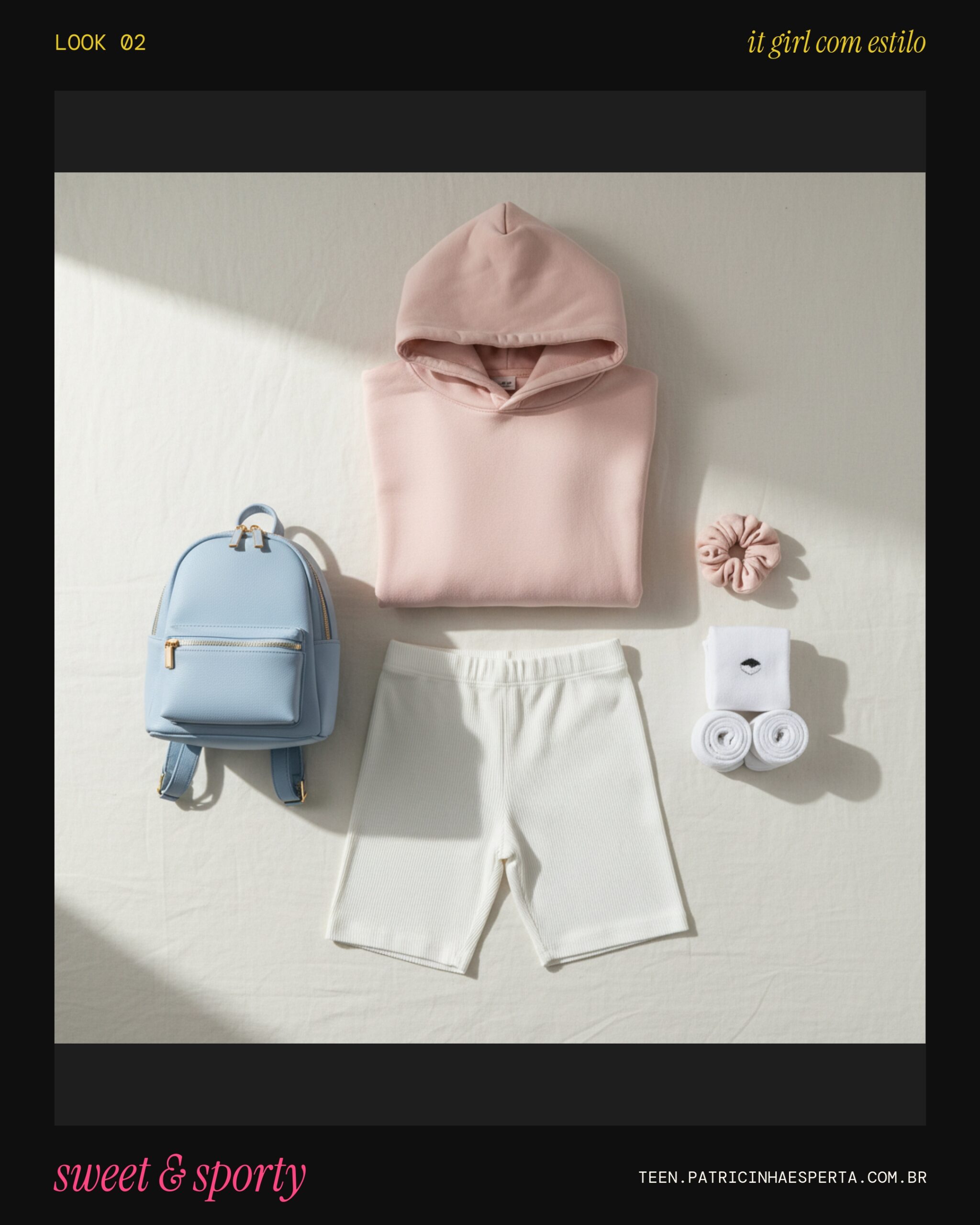 Look 2: Sweet & Sporty Flat Lay