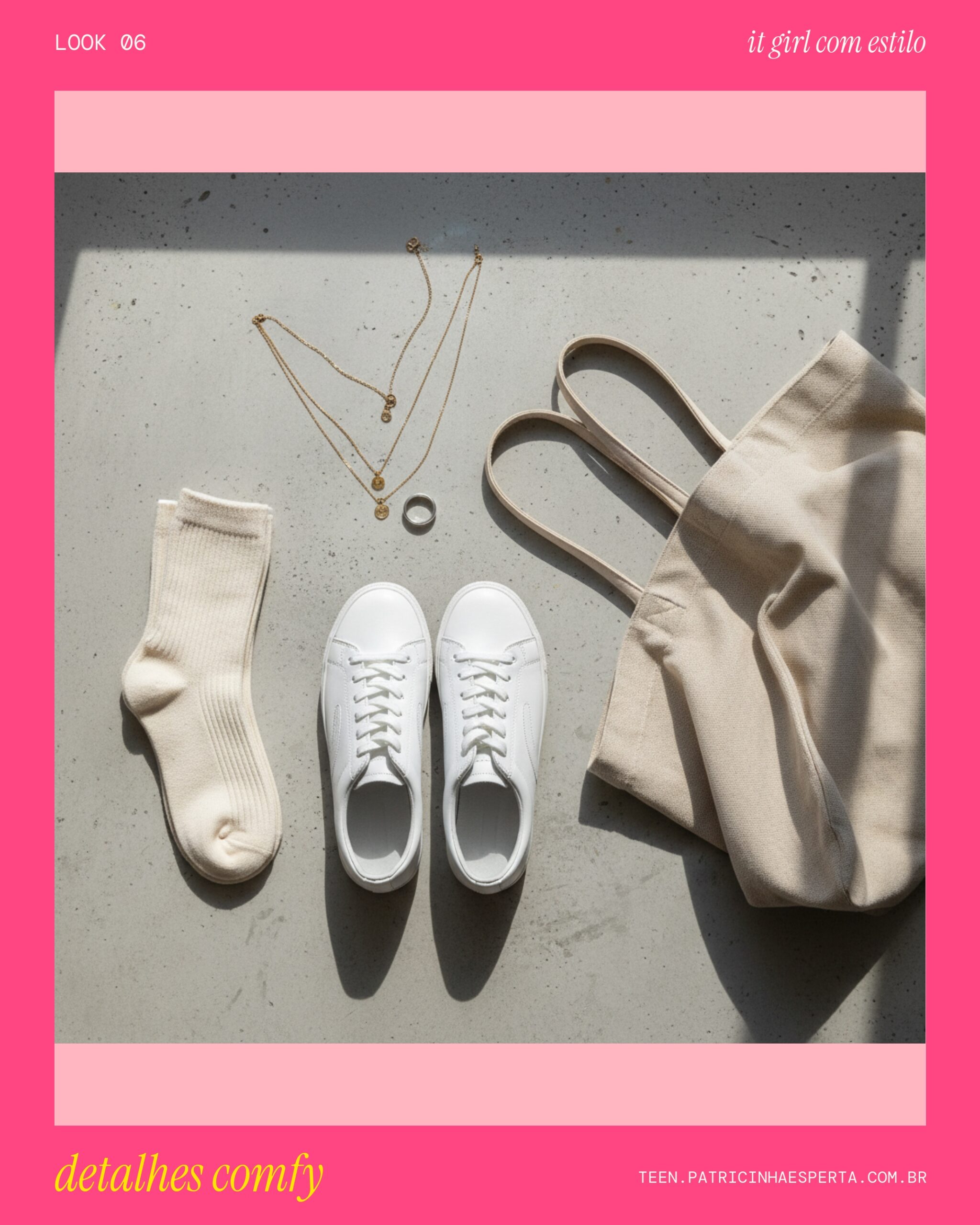 Look 6: Detalhes Comfy & Cool