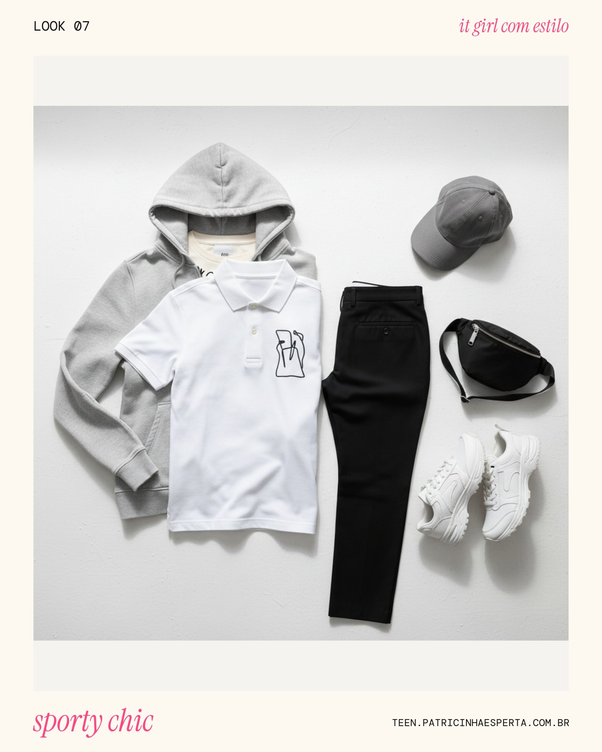 Look 7: Mood Board Vibe Esportiva Chic