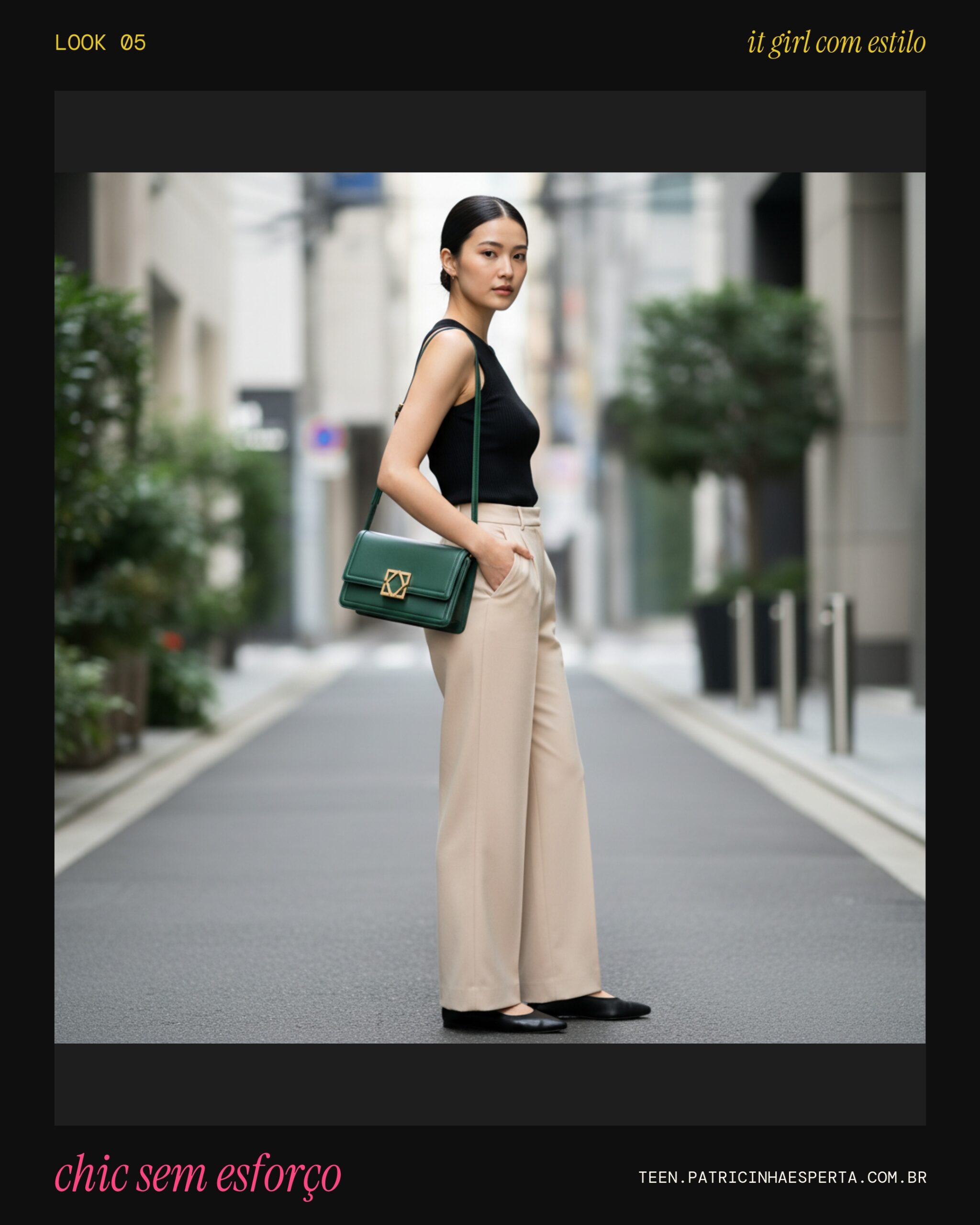 Look 5: Calça de Alfaiataria Elegante