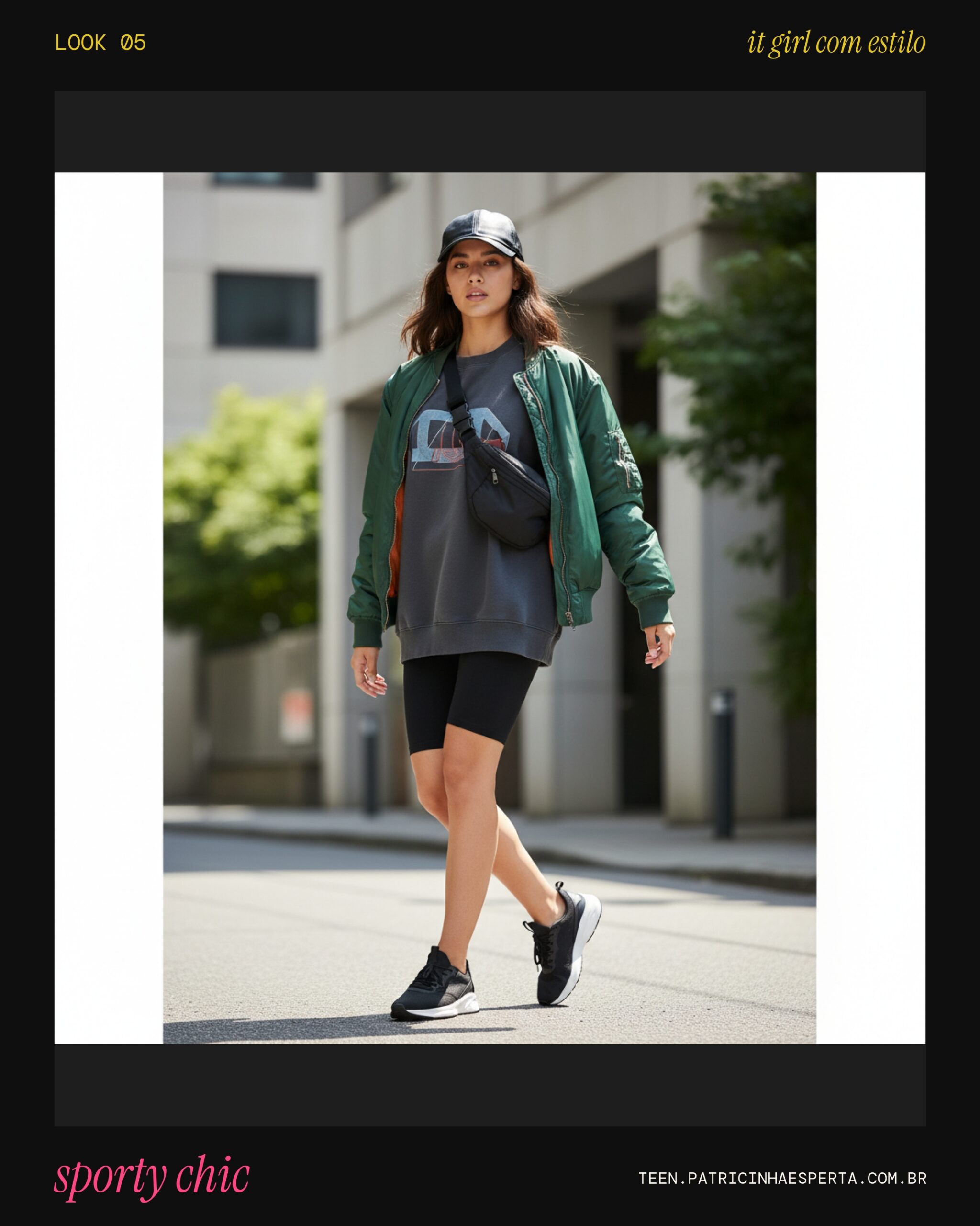 Look 5: Sporty Chic Urbano