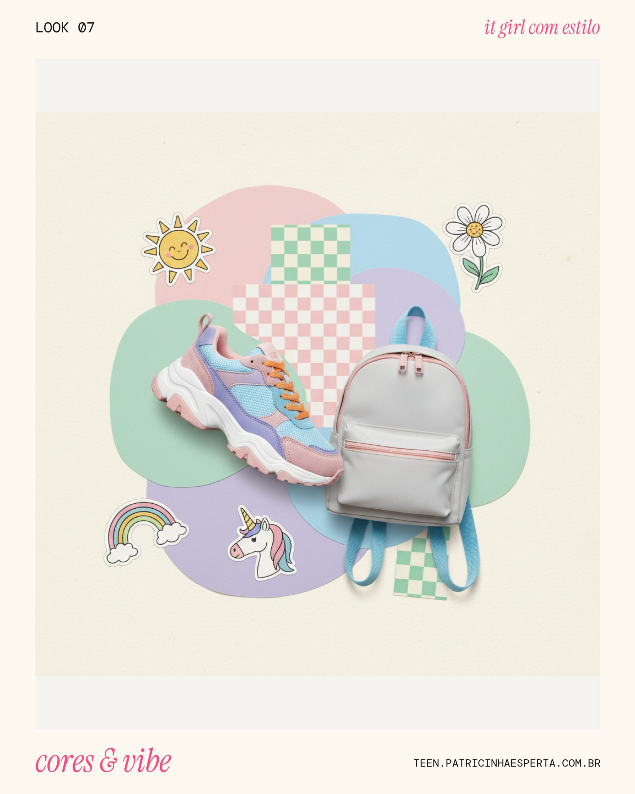 Look 7: Mood Board Cores & Vibe