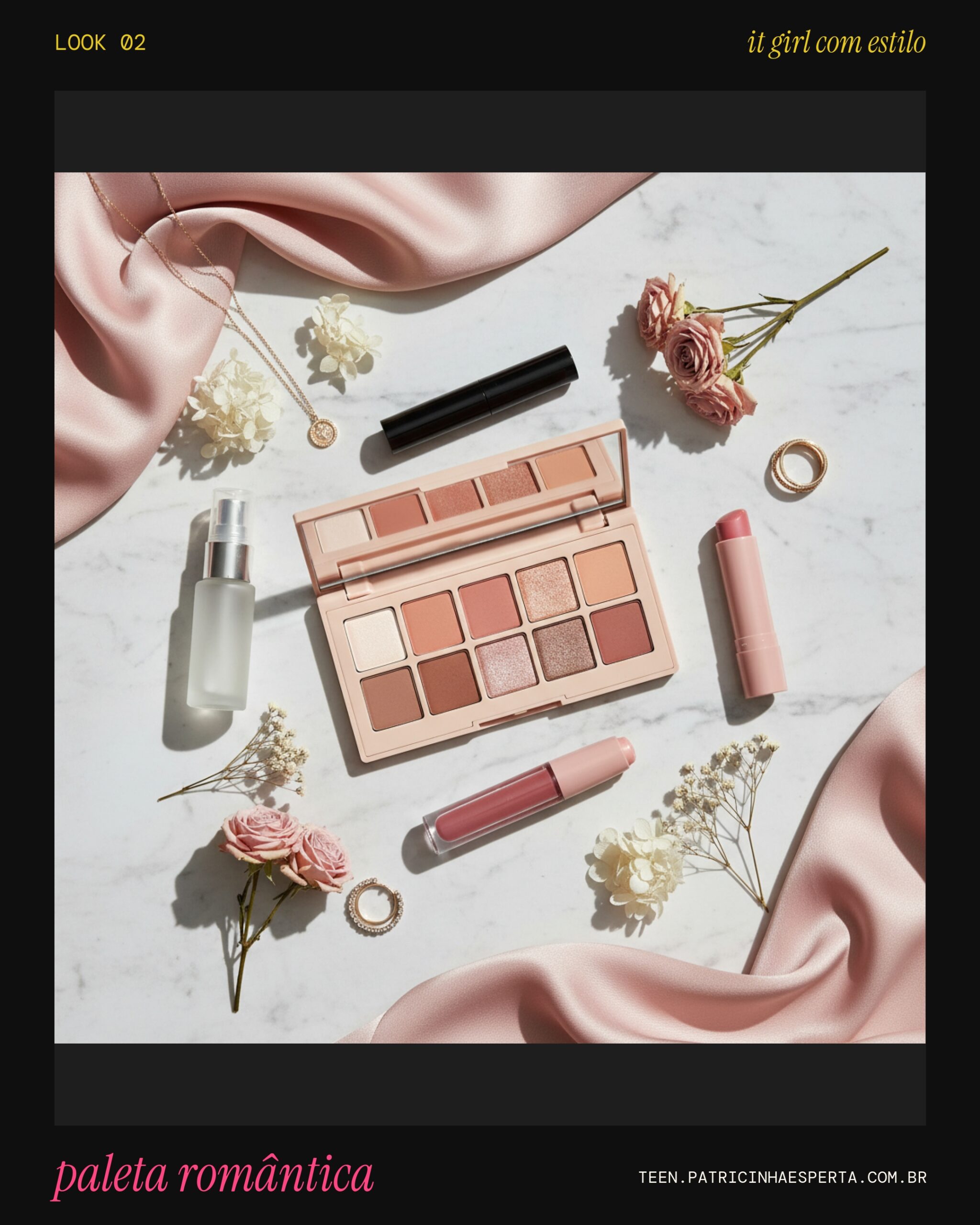 Look 2: Paleta Romântica