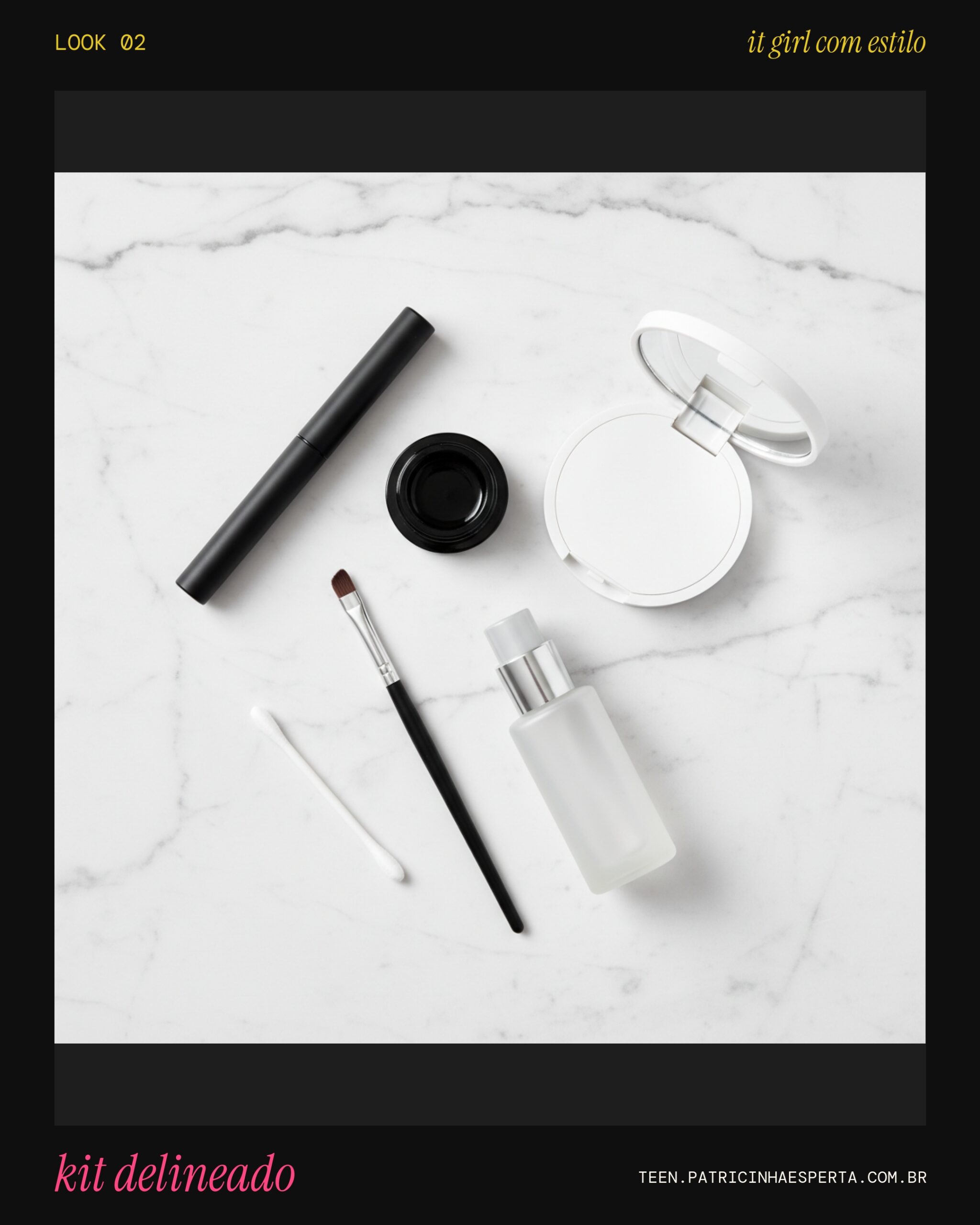 Look 2: Kit Essencial Pra um Delineado Impecável