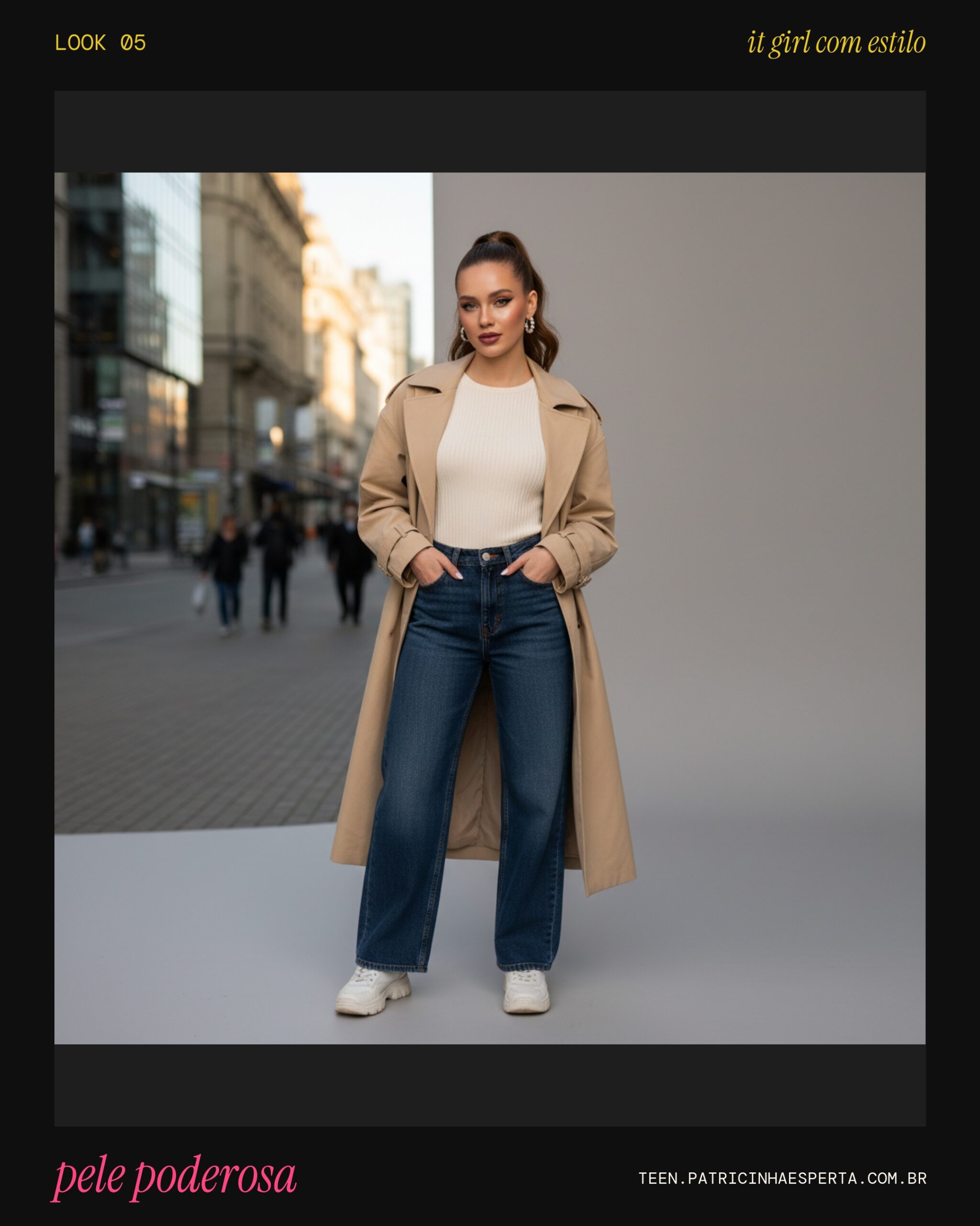 Look 5: Poder da Pele Impecável