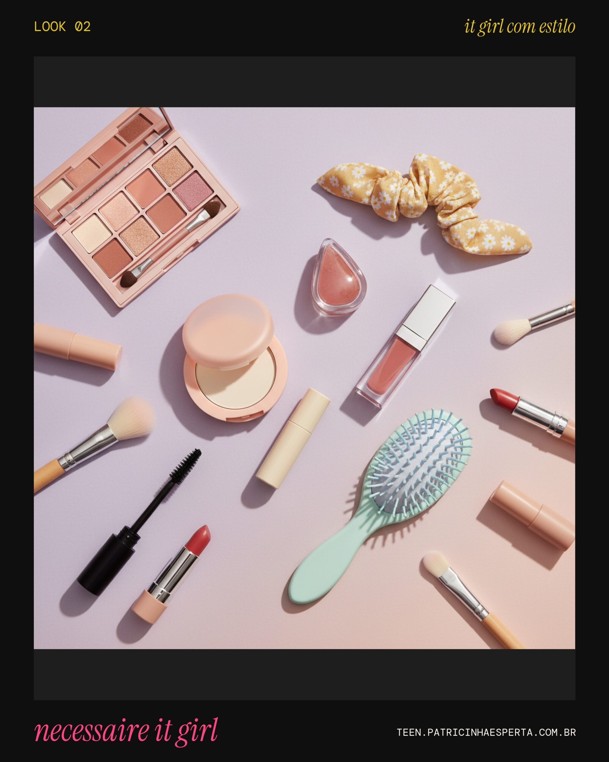 Look 2: Essenciais da Necessaire Escolar