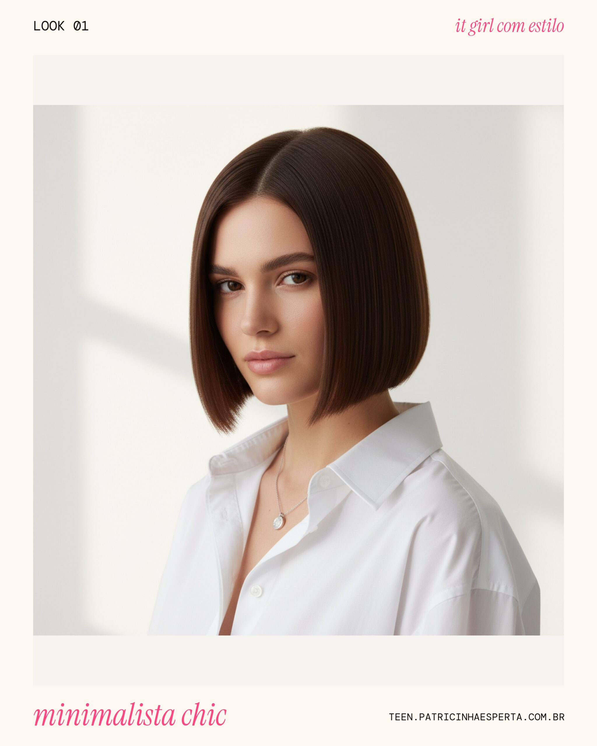 Look 1: Minimalista Chic