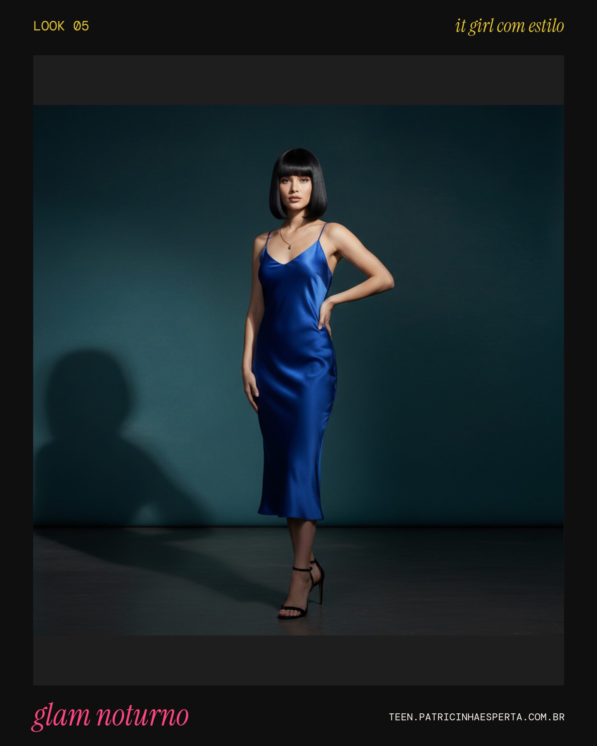 Look 5: Glam Noturno Descomplicado