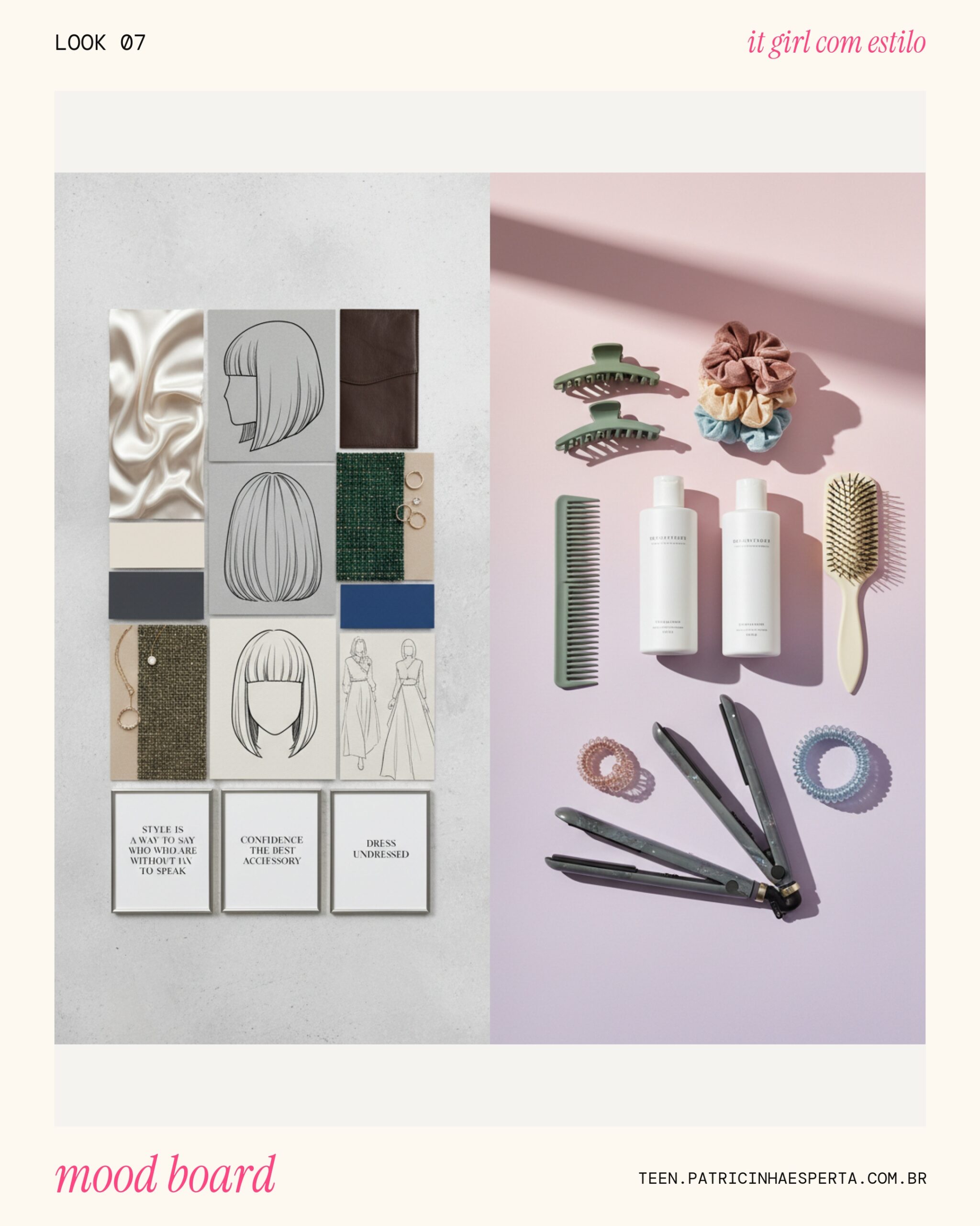 Look 7: Mood Board It Girl