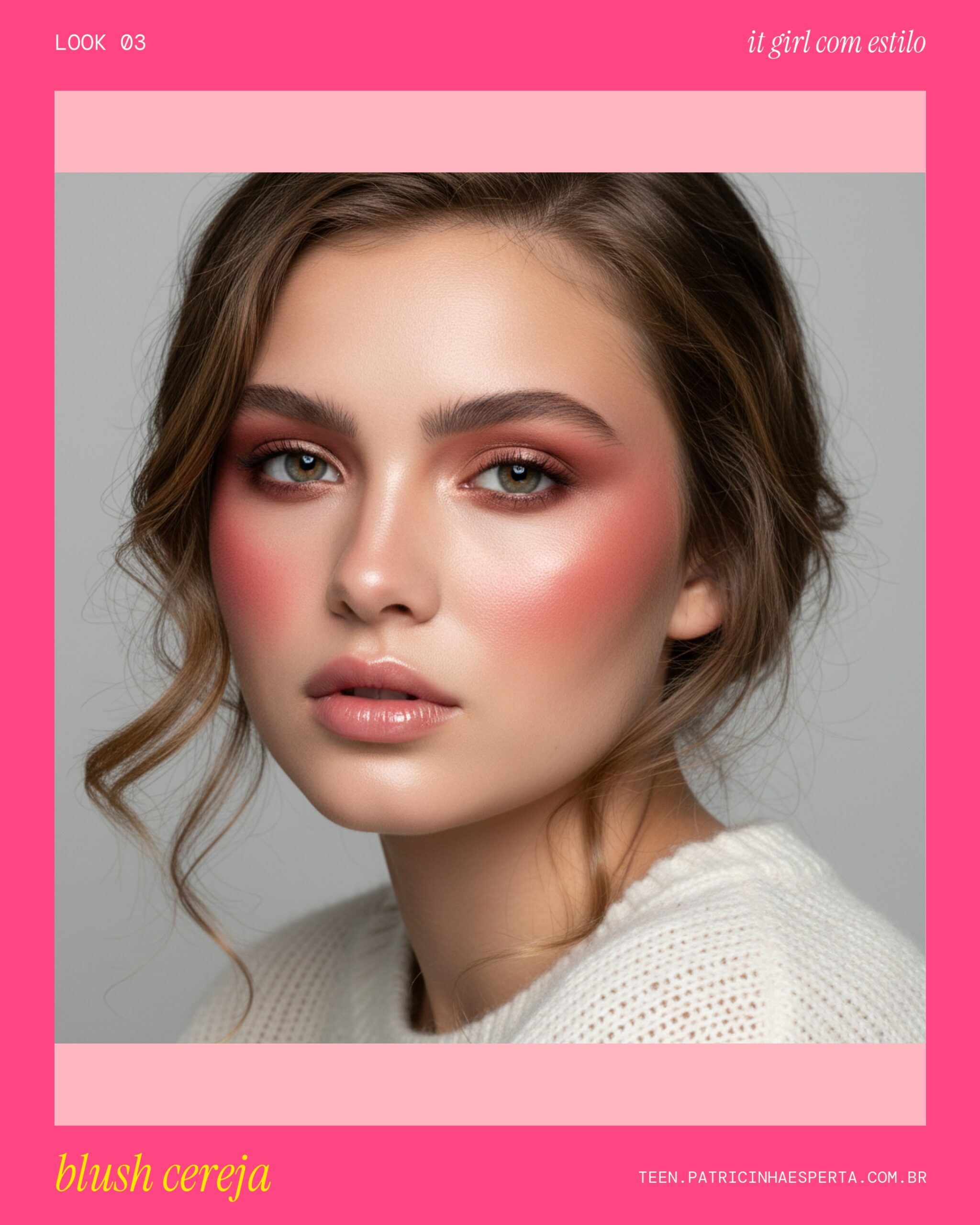 Look 3: Cherry Flush Blush