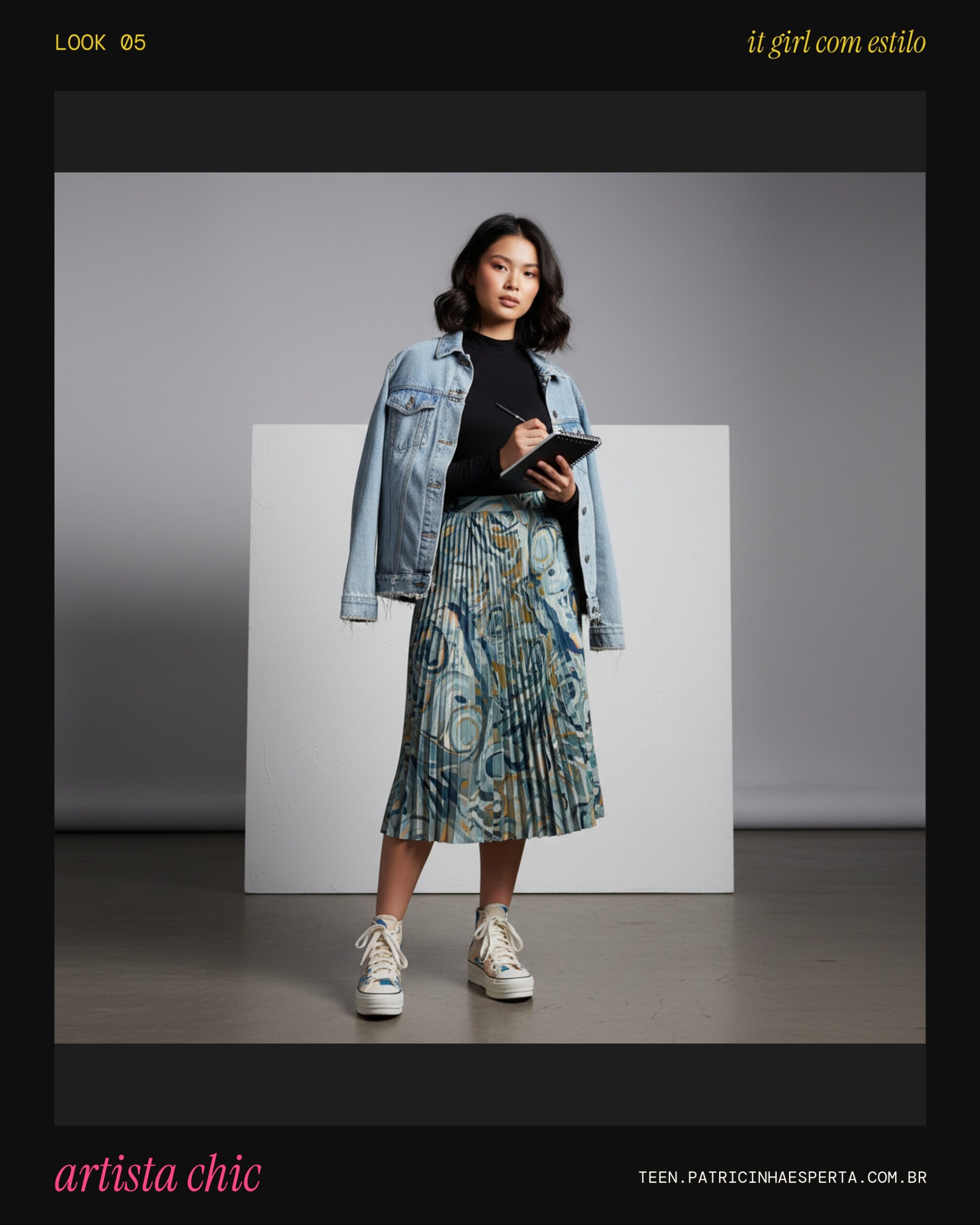 Look 5: Aesthetic de Artista Cool