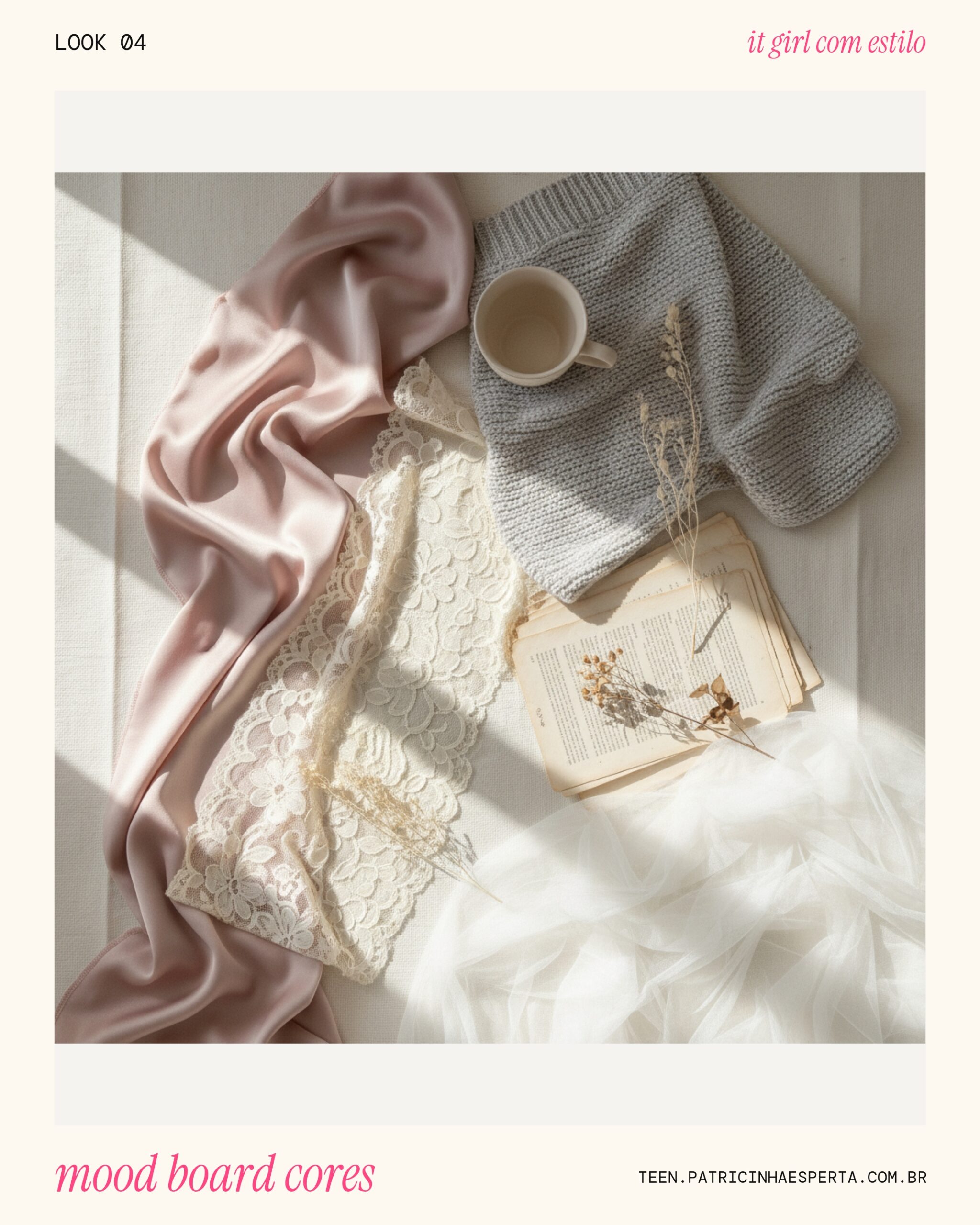 Look 4: Paleta e Texturas