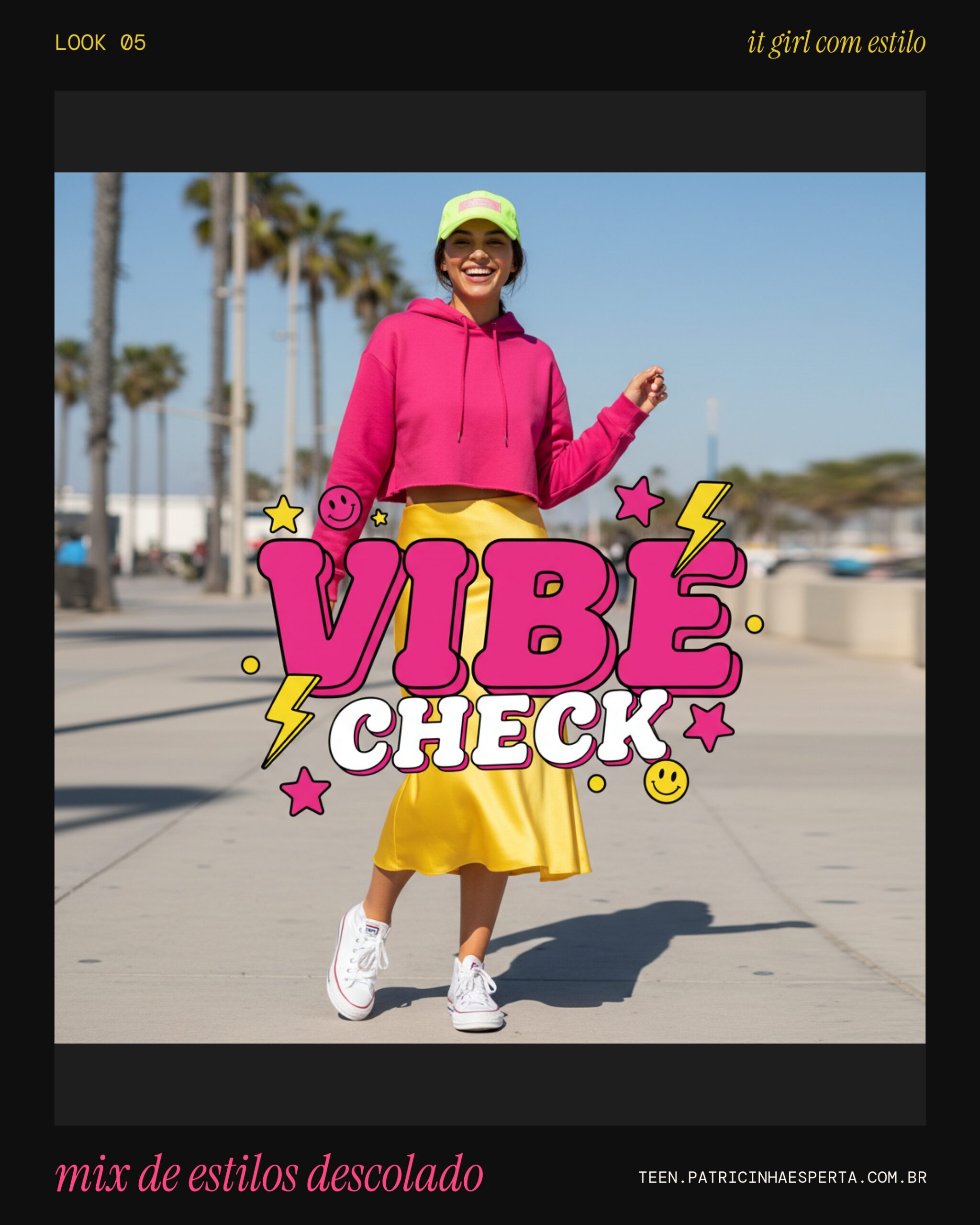 Look 5: Sporty Chic Sem Ser Mid