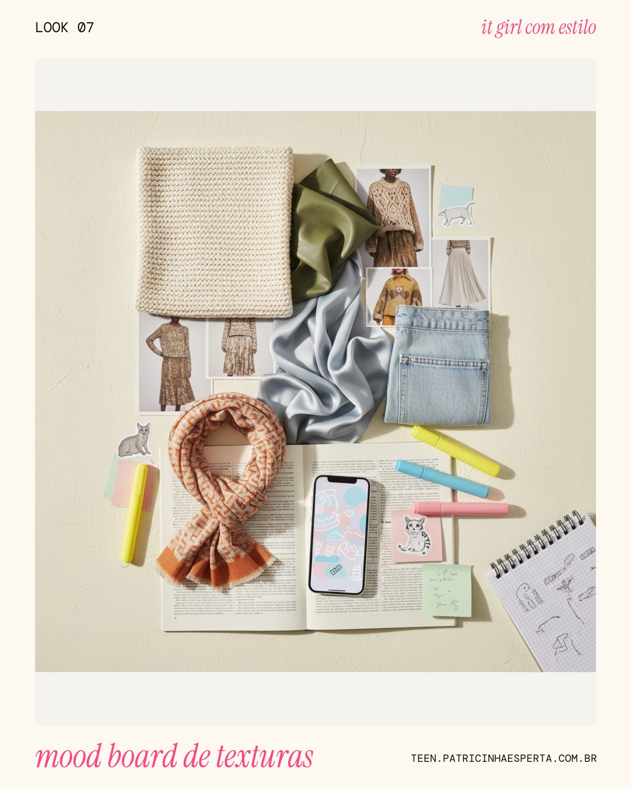 Look 7: Texturas e Camadas Pra Arrasar