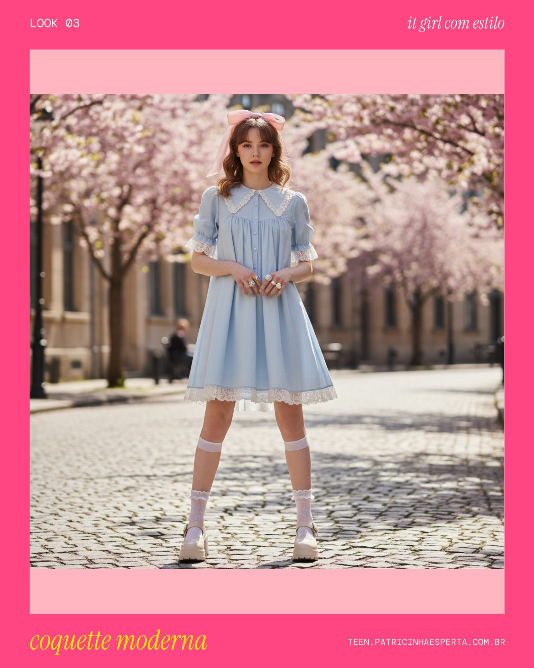 Look 3: Vibe Coquette Moderna