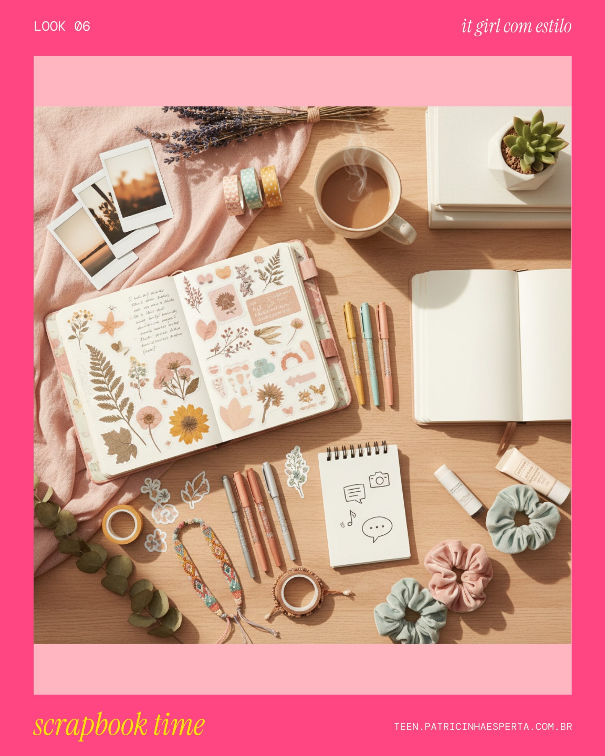 Look 6: Caderno de Memórias