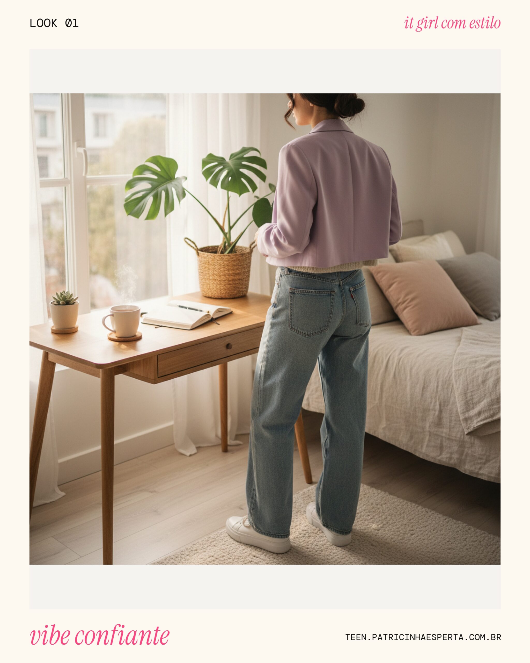 Look 1: Confiante e Despojada