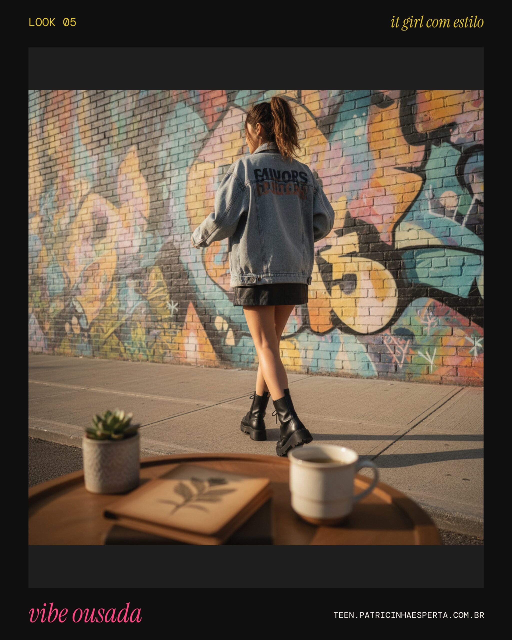 Look 5: Atitude e Ousadia