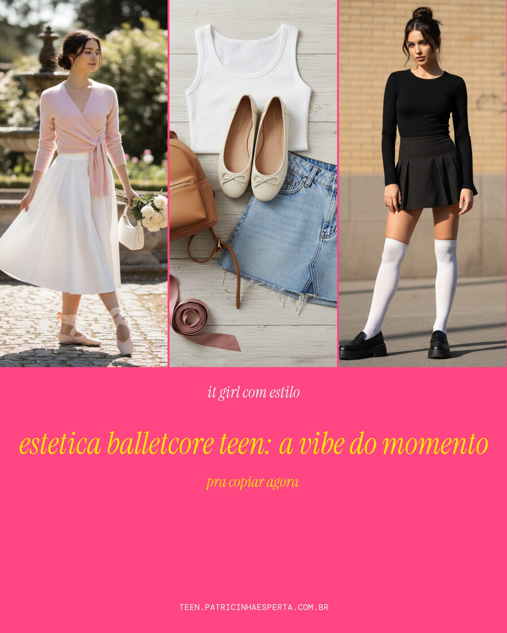 estetica balletcore teen: a vibe do momento